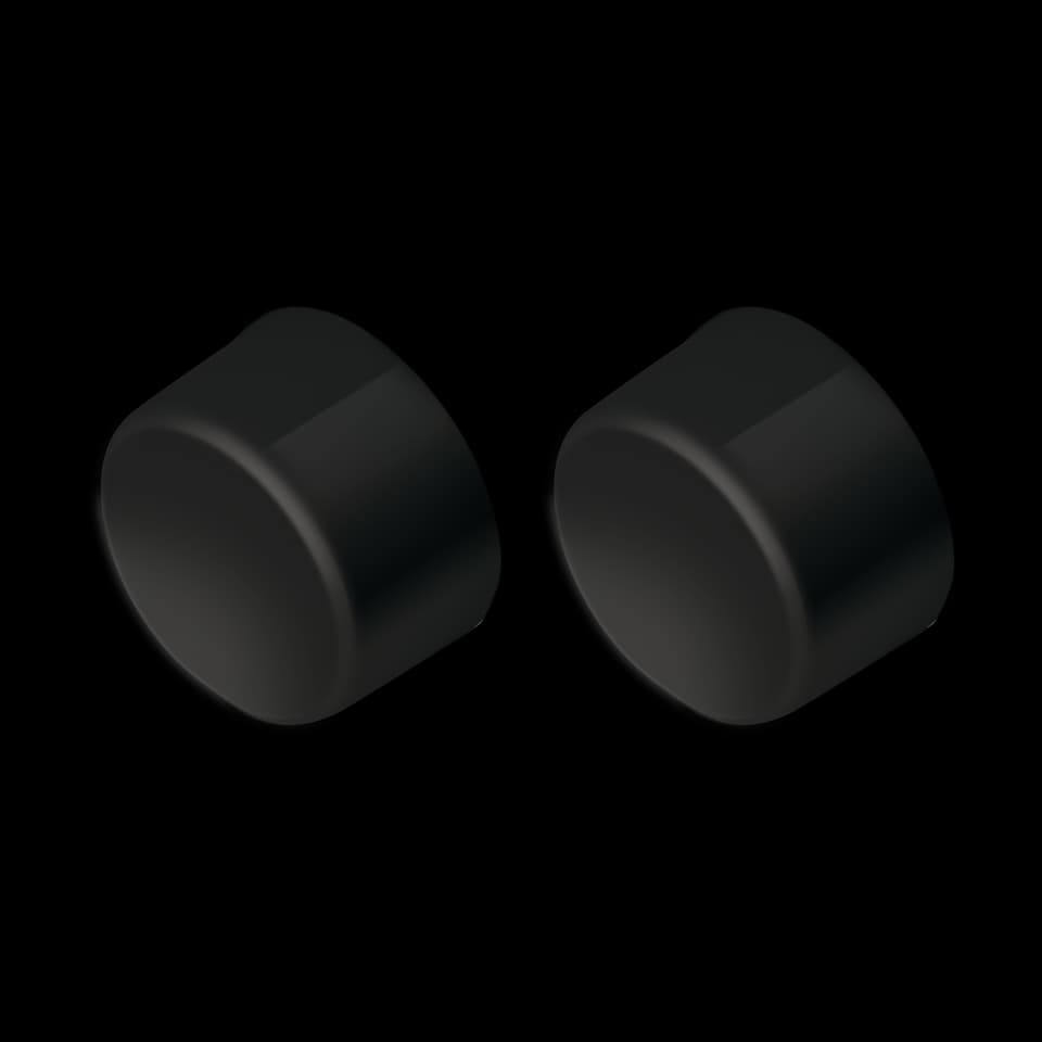 CAPETE (2 BUC.) RUBBER HEAD FOR SOFT FACE MALLET 32mm BENMAN