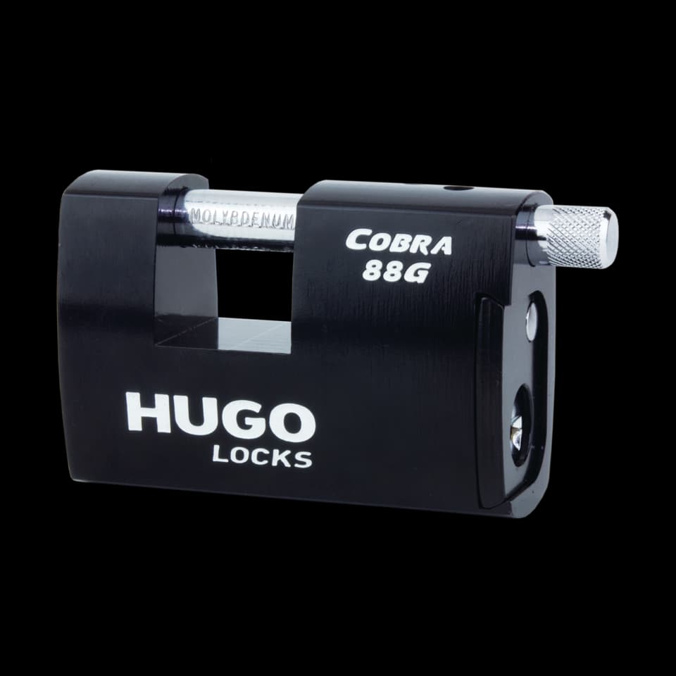 Lacăt oțel Hugo Cobra 88G, 88 mm