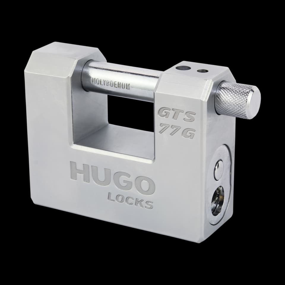 Lacăt oțel Hugo GTS 77GR, 77 mm