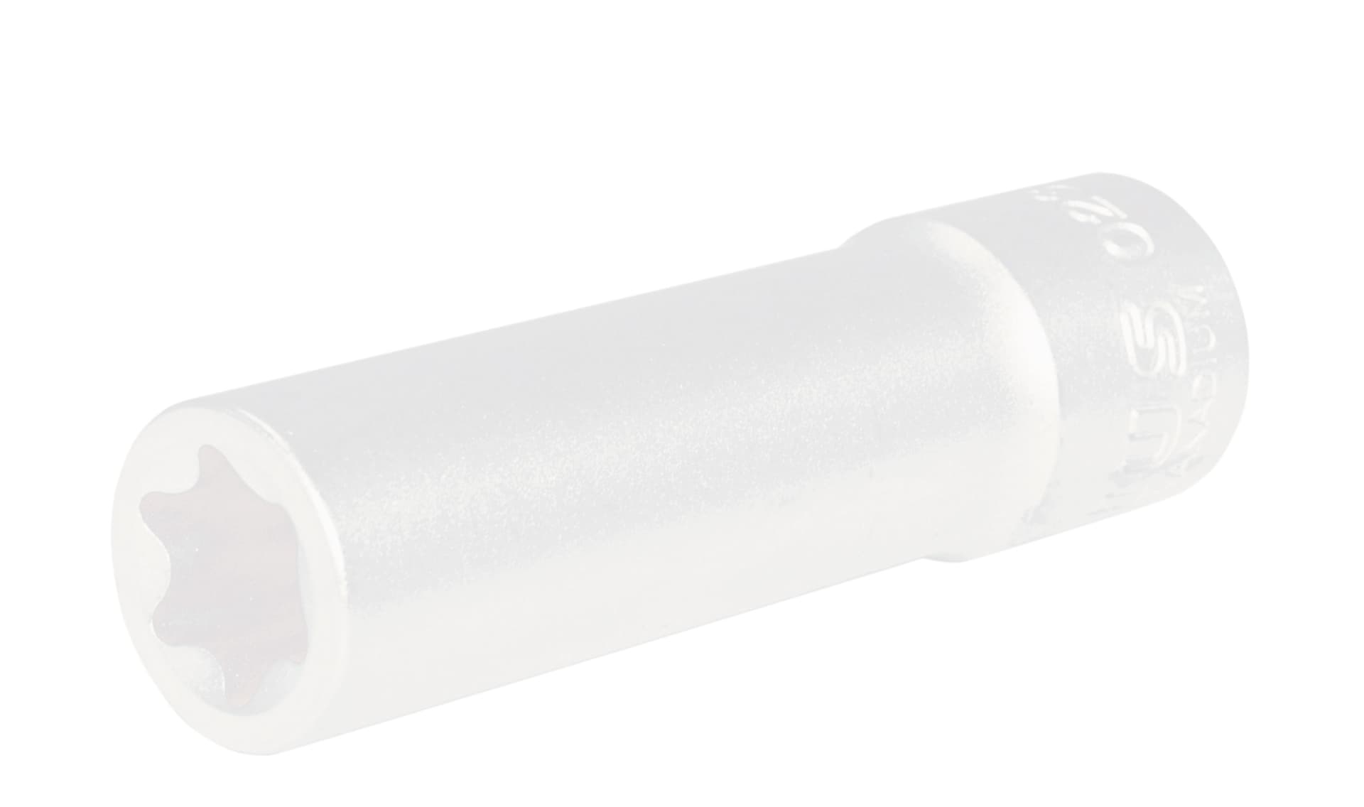 Cap cheie tubulară lungă cu profil Torx 1/2