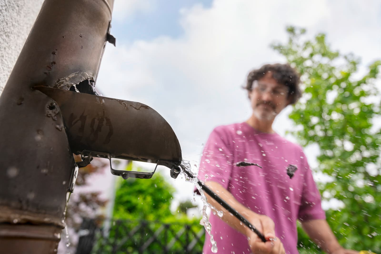 Pipe cleaning nozzle rotary 4