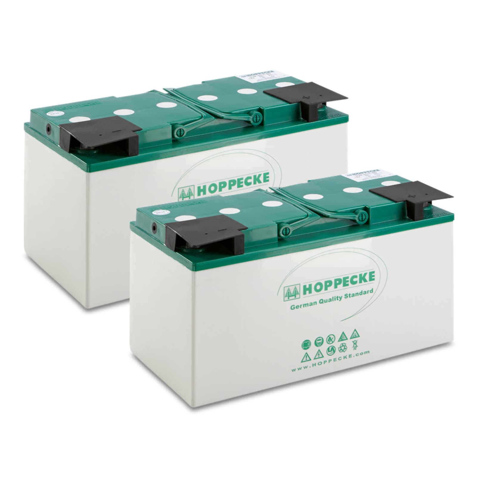 Battery kit AGM 2x 12V/115Ah
