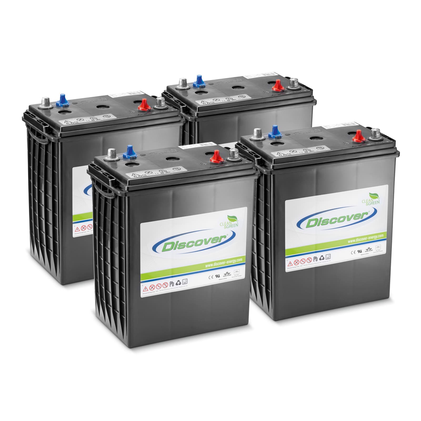 Battery kit AGM 4x 6V/285Ah