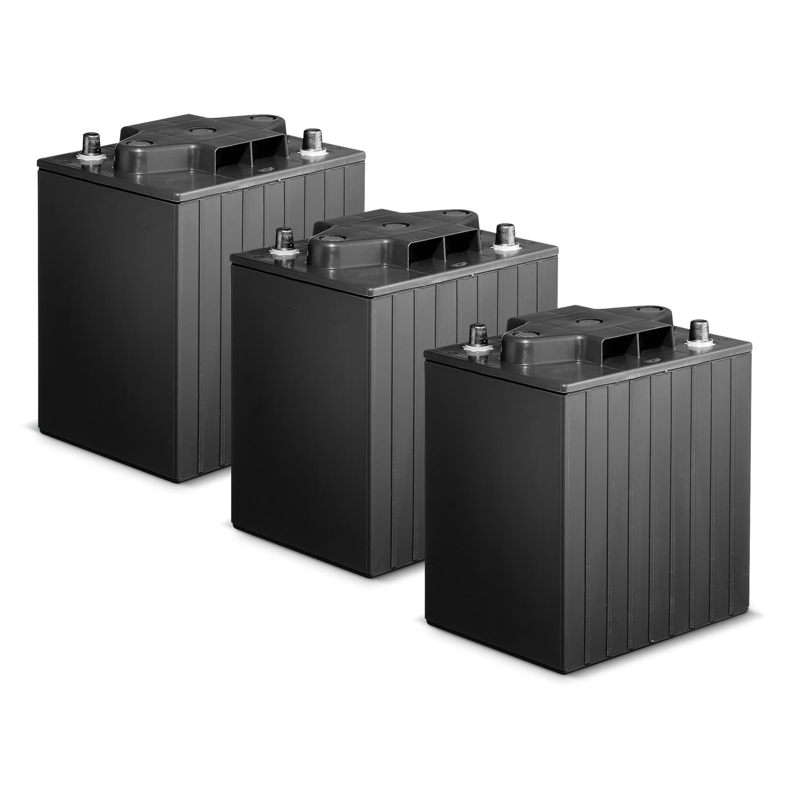 Battery kit Gel 3x 12V/76Ah