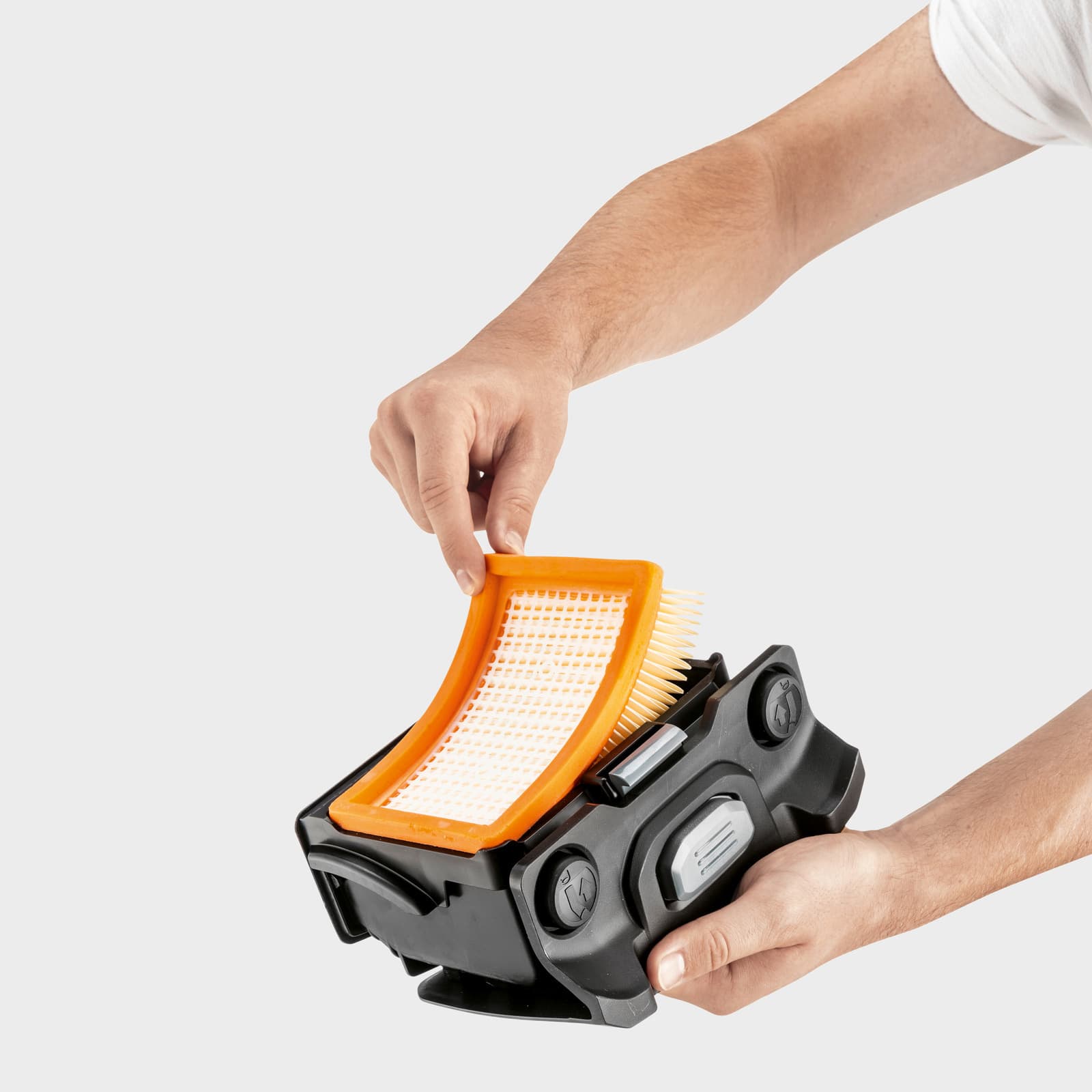Flat-pleated filter WD 2