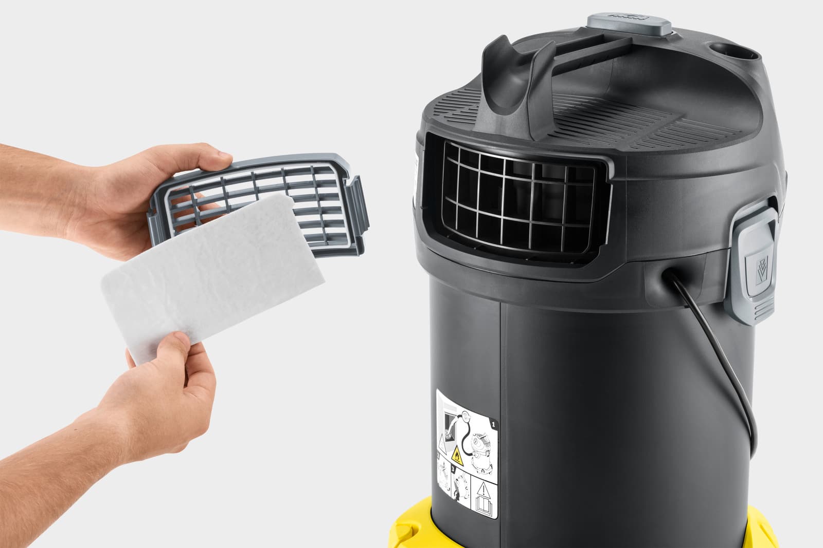 Exhaust air filter AD 2St. 2