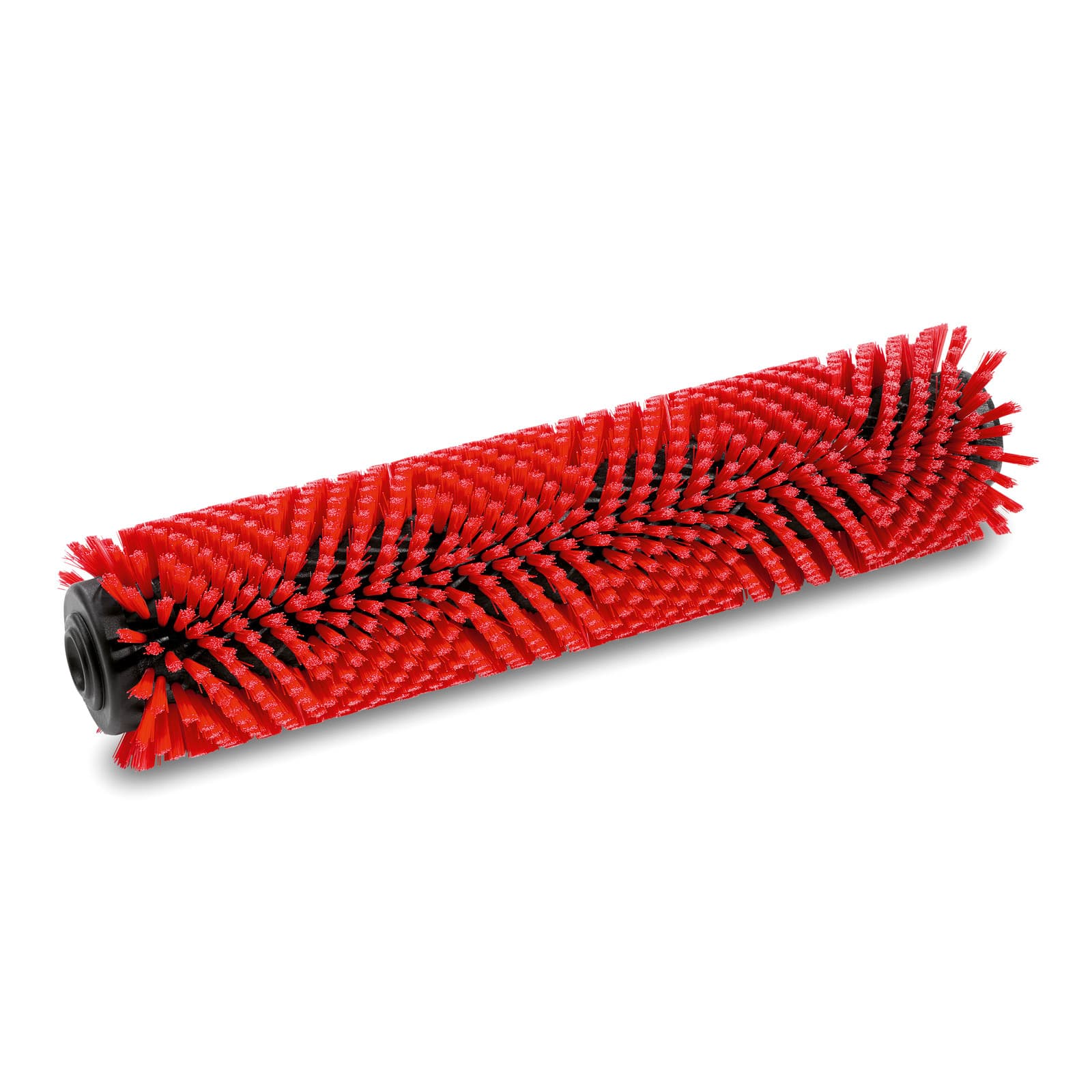 Roller brush complete red