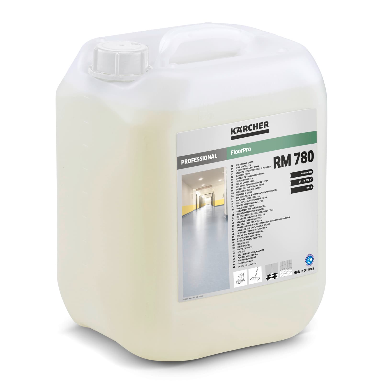 RM 780** 10 L wipe care Extra