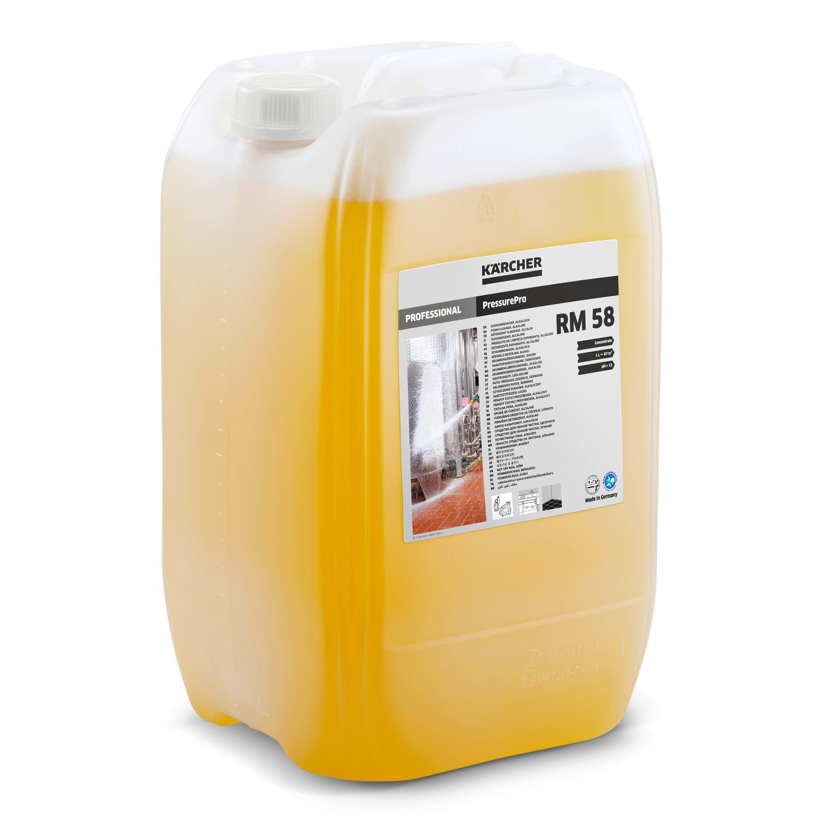 RM 58** 20l Foam Cleaner, alkaline