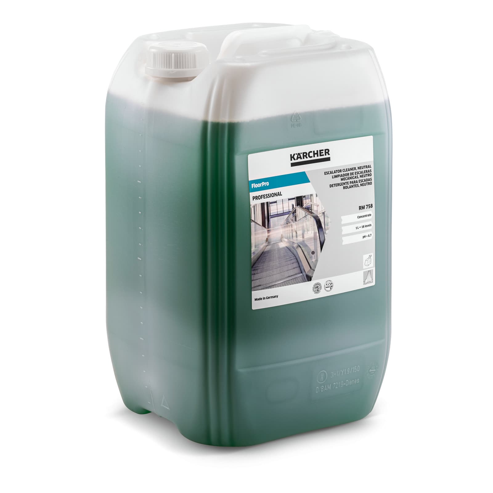 RM 758 20l Escalator Cleaner, neutral