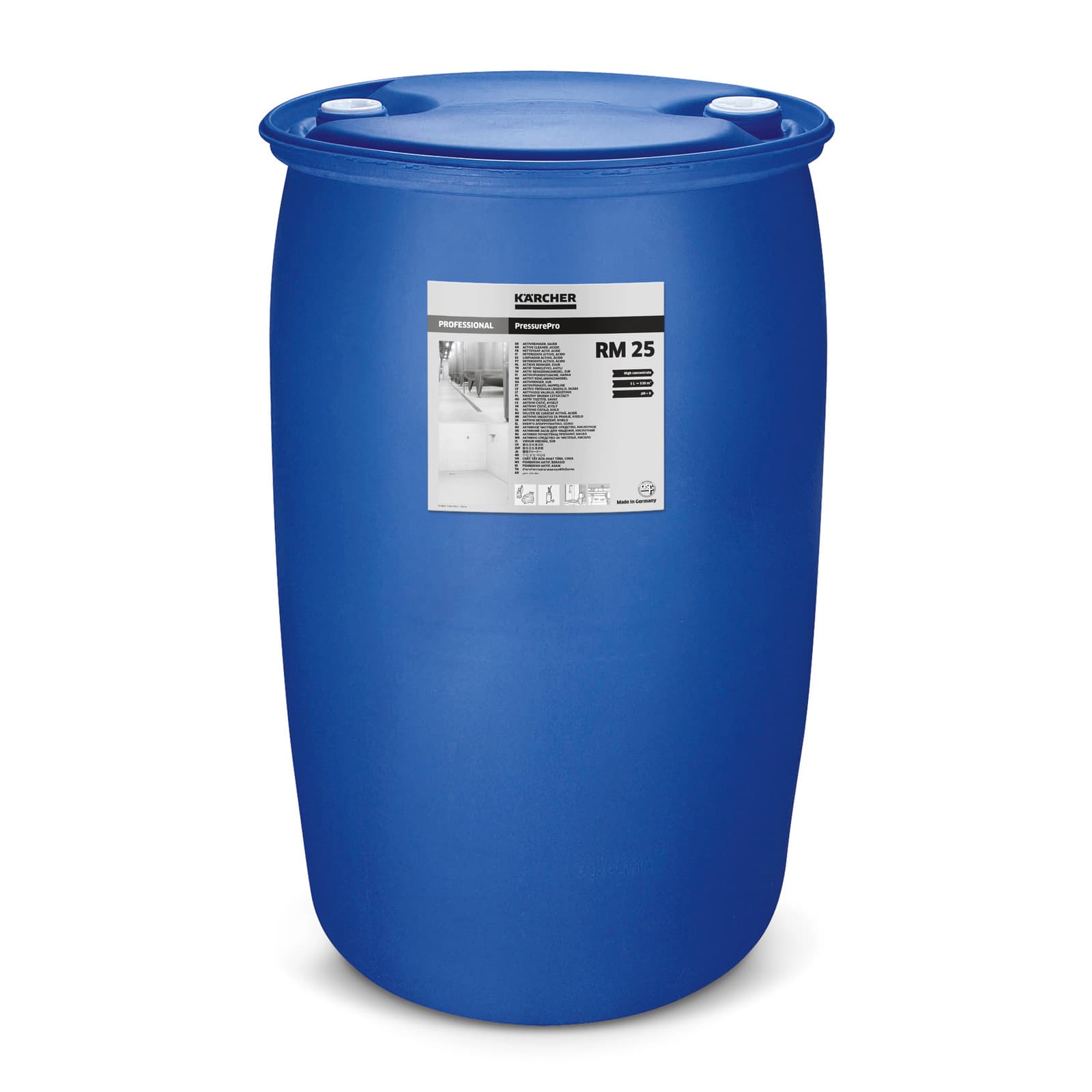 RM 25** 200l active cleaner, acidic