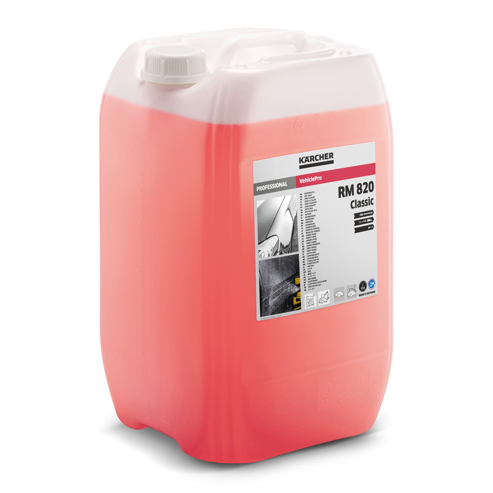 RM 820 Classic** 20l hot wax