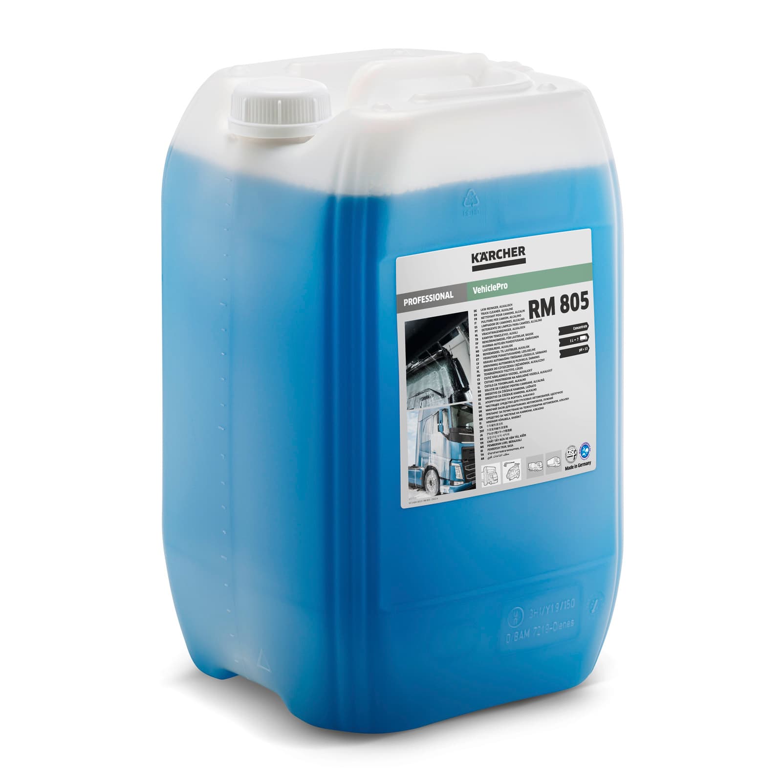RM 805** 20l Truck Cleaner alkaline