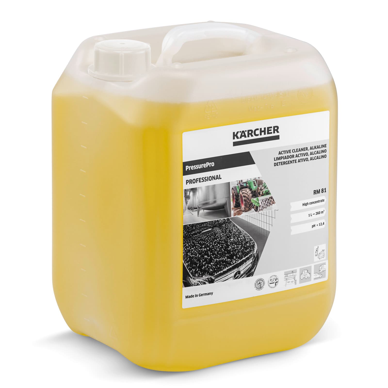 RM 81** 10l Active Cleaner, alkaline