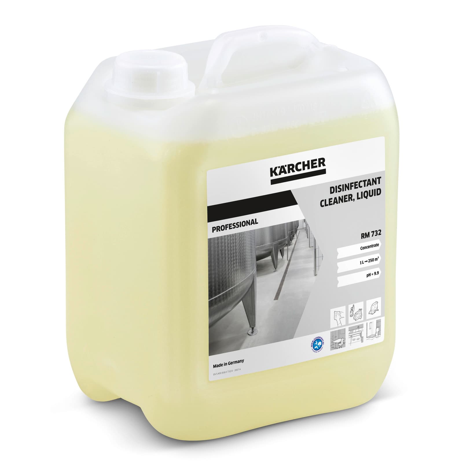 RM 732** 5l Disinfecting detergent