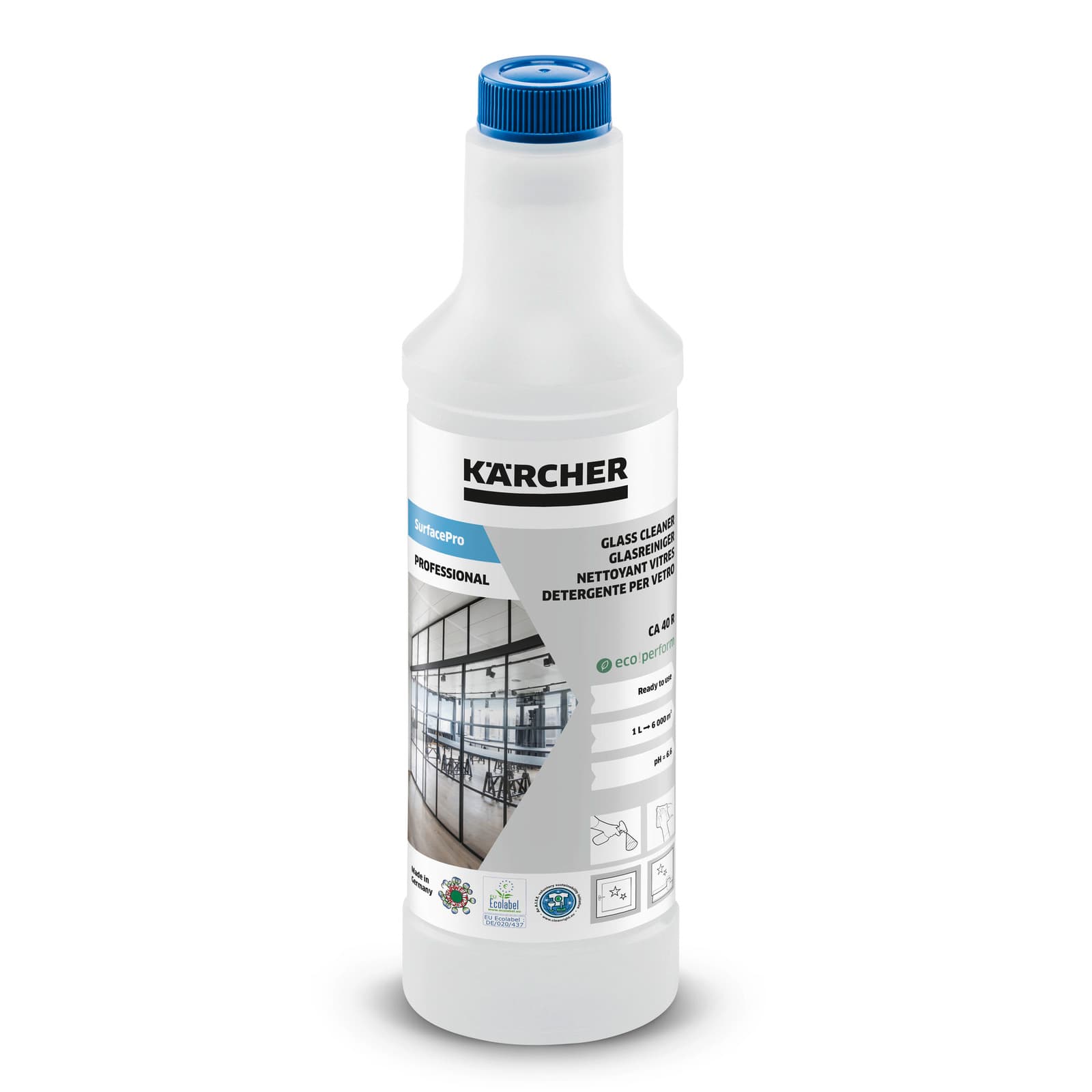 CA 40 R Eco** 0,5l Glass Cleaner ready t