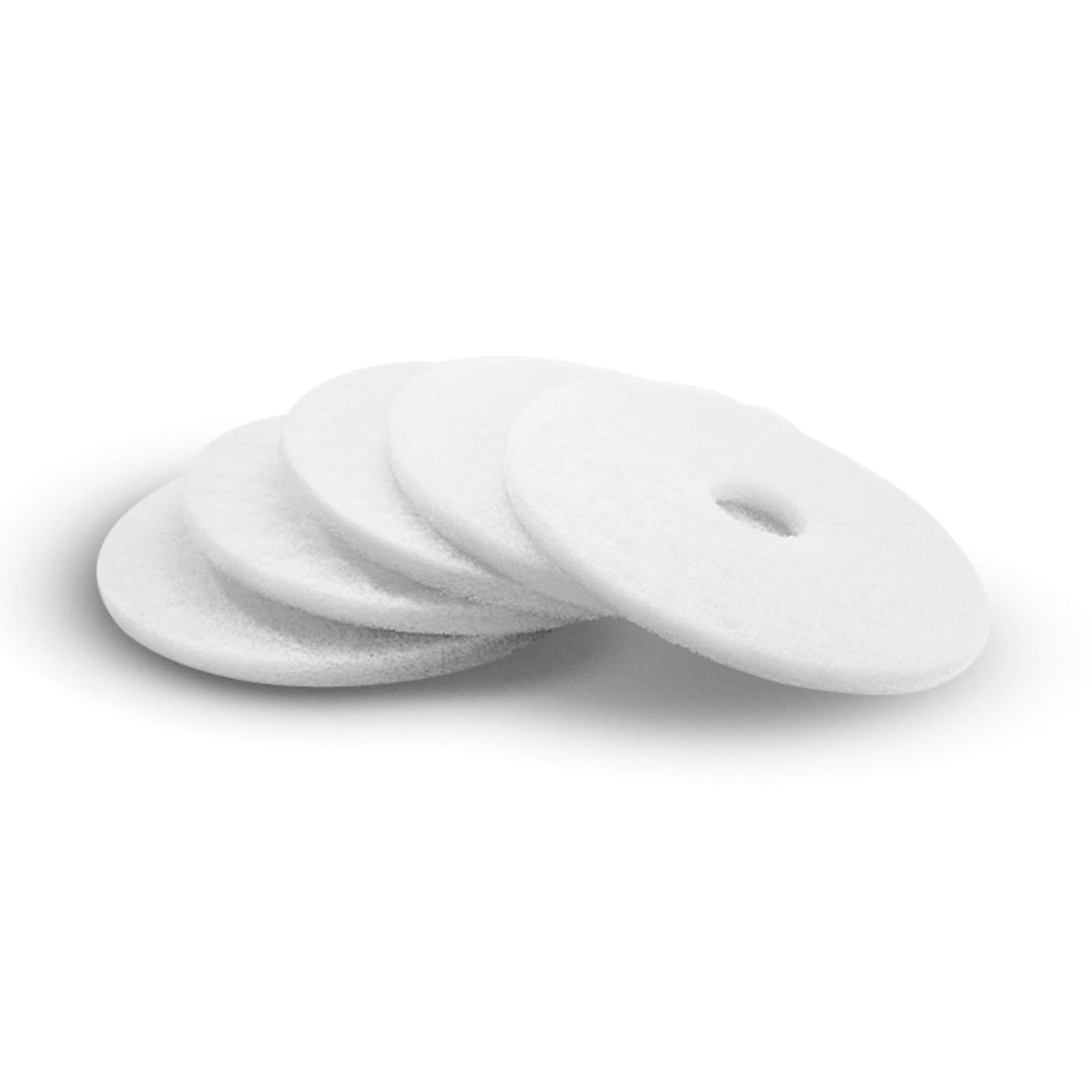 Pad white set 5x, 406 mm / 16 in