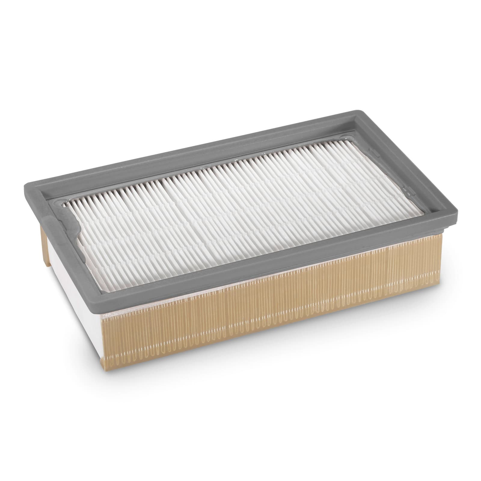 Flat pleated filter PE HEPA 0,95 m²
