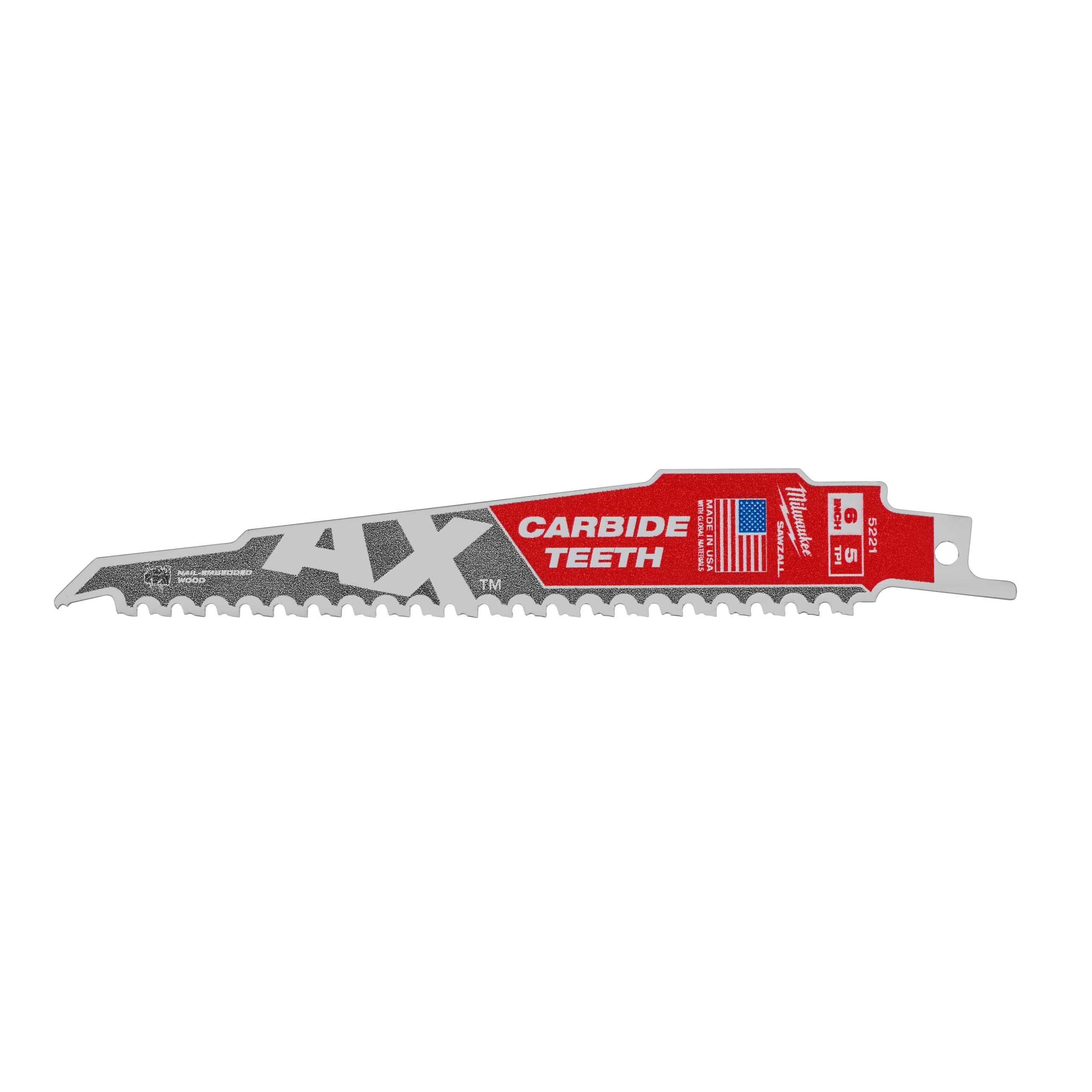 Pânză fierăstrău sabie TCT AX 150x5T - 1 buc, 1 bucată