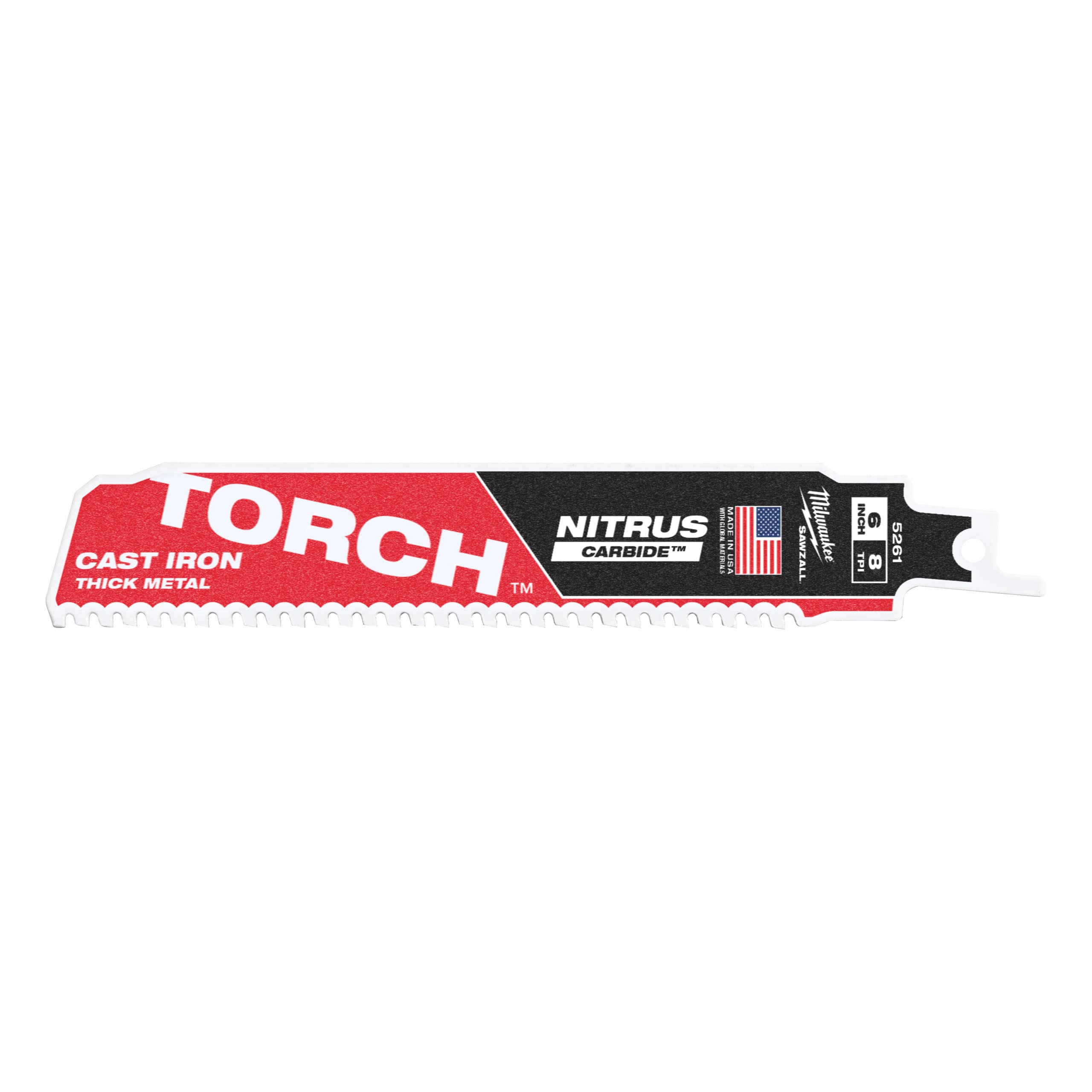 Pânză fierăstrău sabie TCT TORCH NITRUS 150x8T