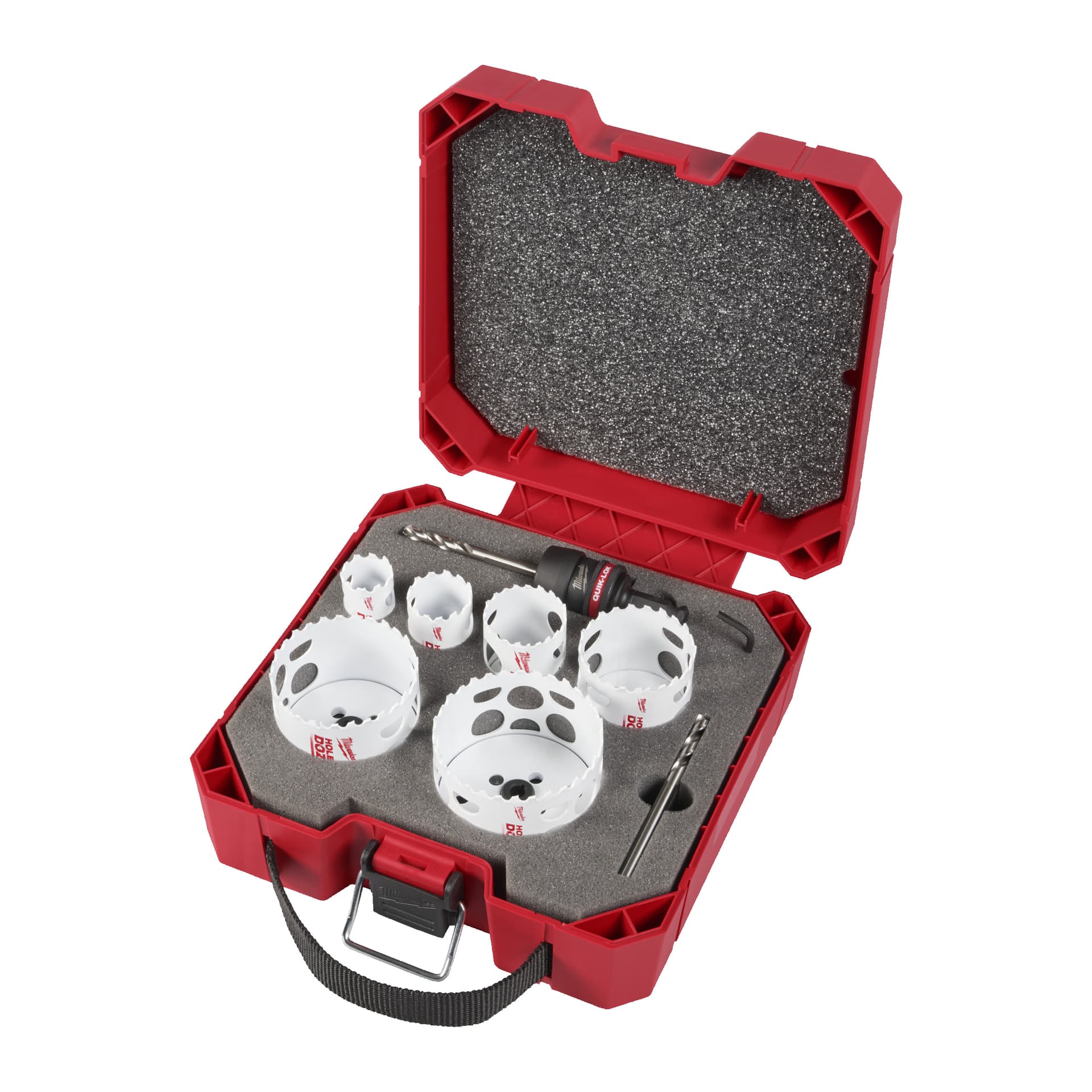 Set de fierăstraie Holedozer QuickLock - 9 bucăți.