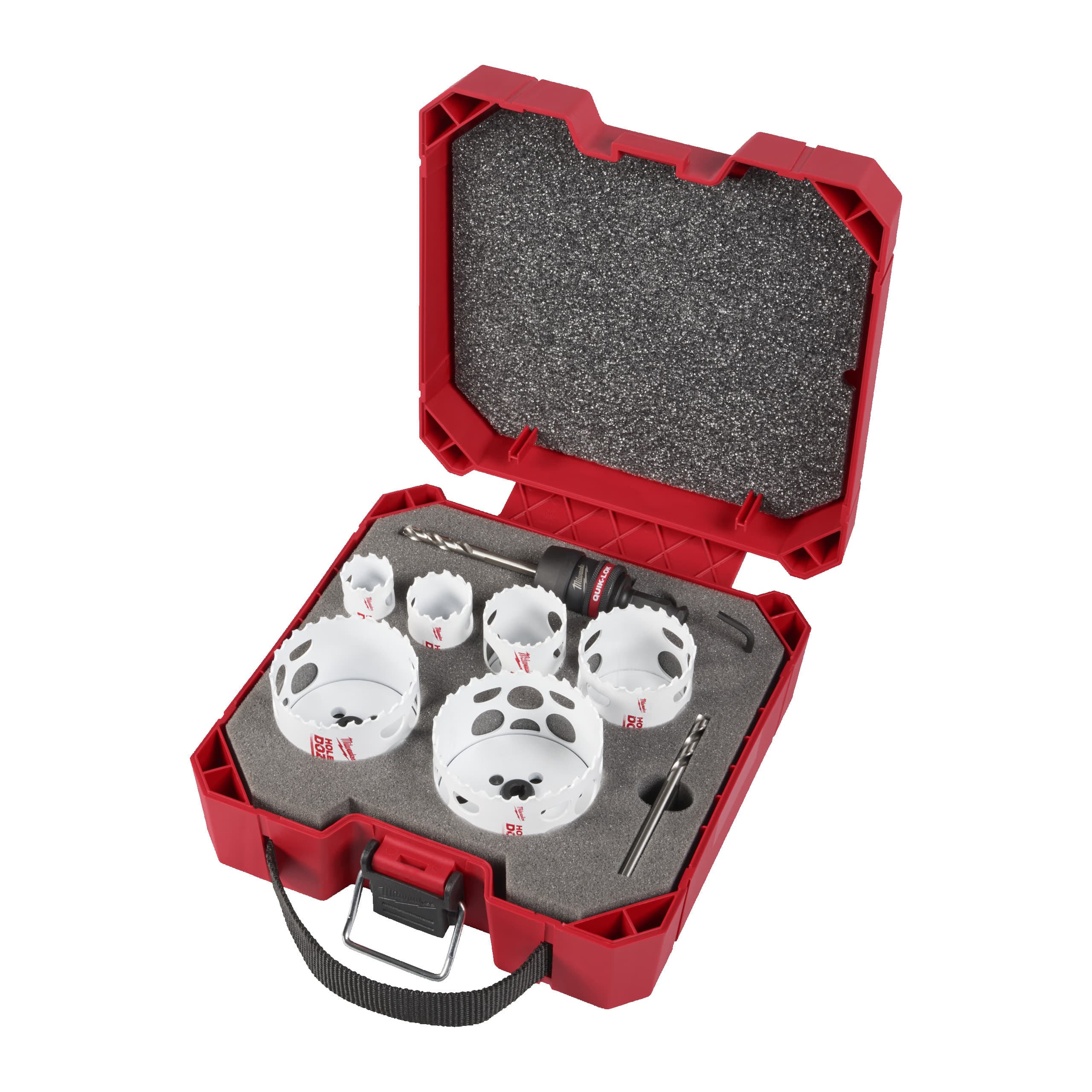 Set de fierăstraie Holedozer QuickLock - 9 bucăți.