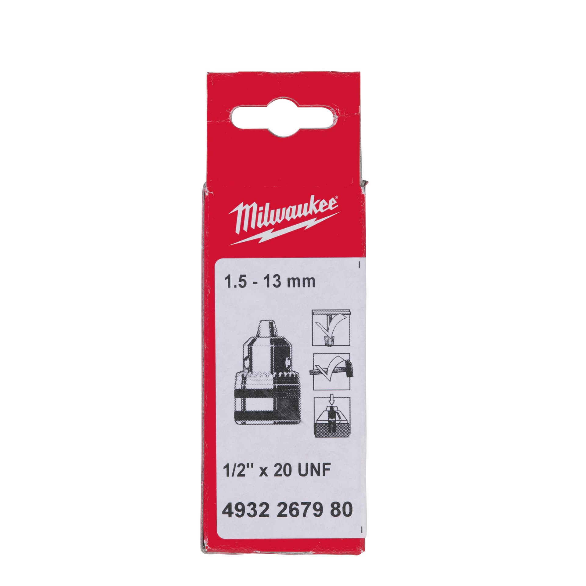 Mandrina zimțată 1/2" x 20 1,5 - 13 mm 2