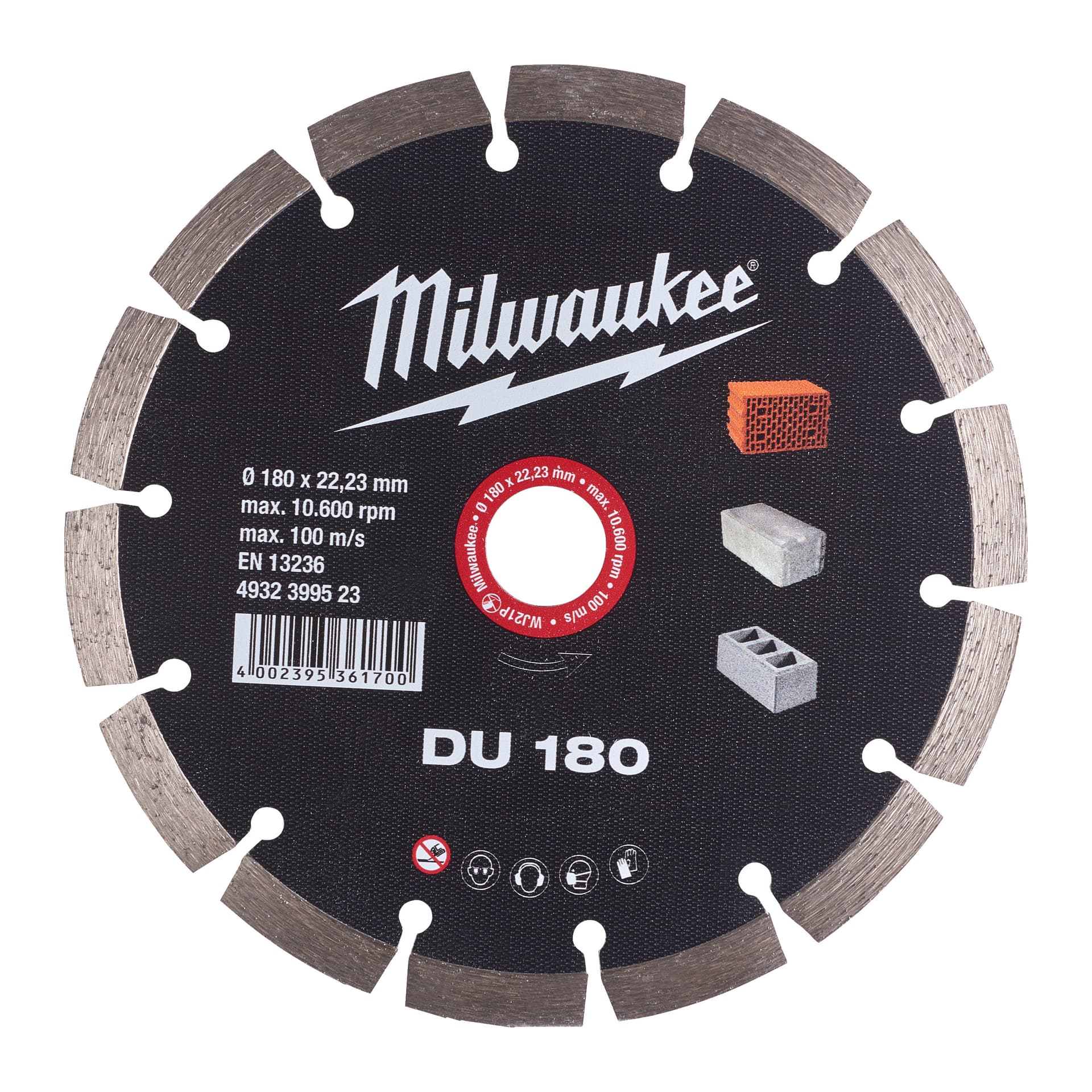 Disc diamantat DU 180 x 22,2 mm
