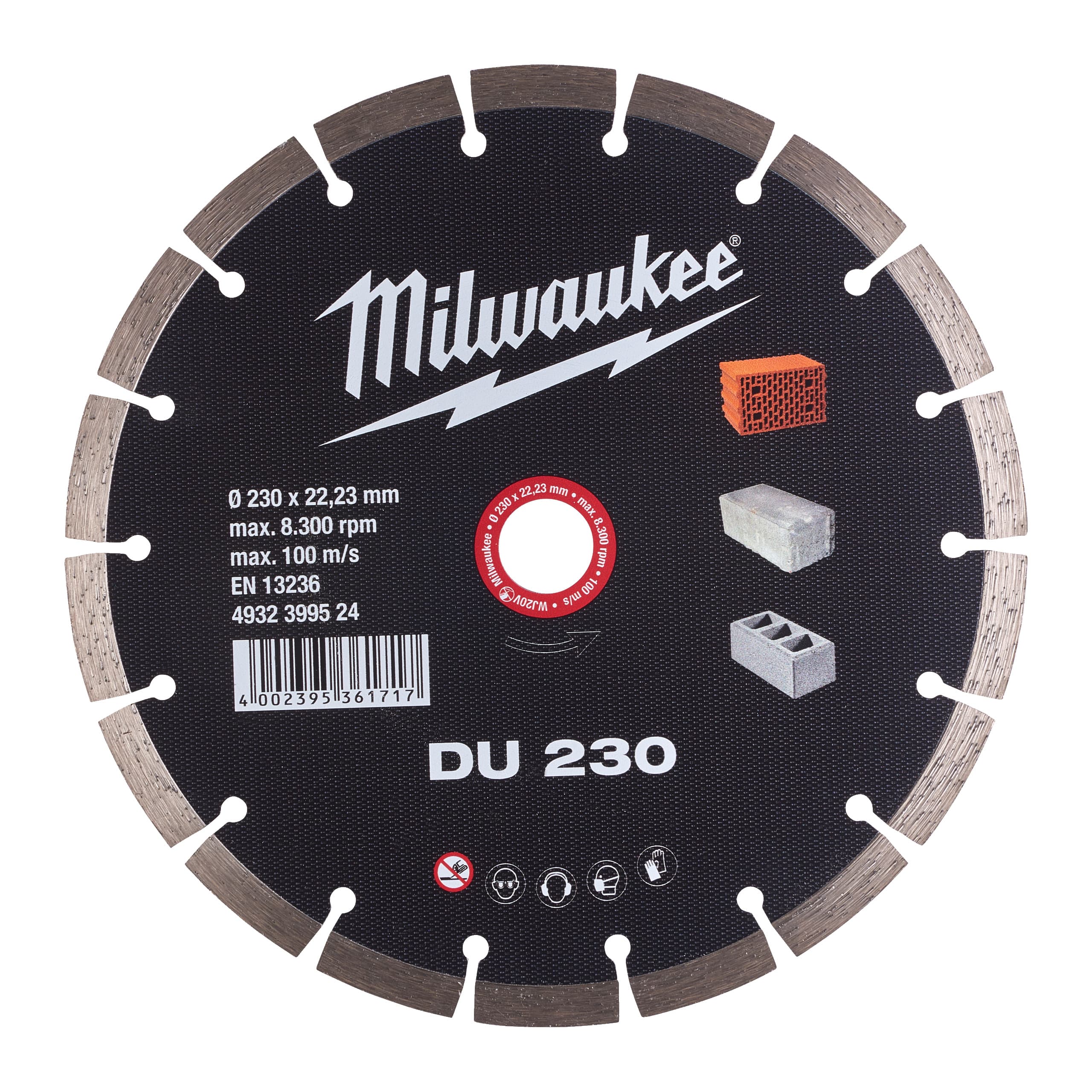 Disc diamantat DU 230 x 22,2 mm