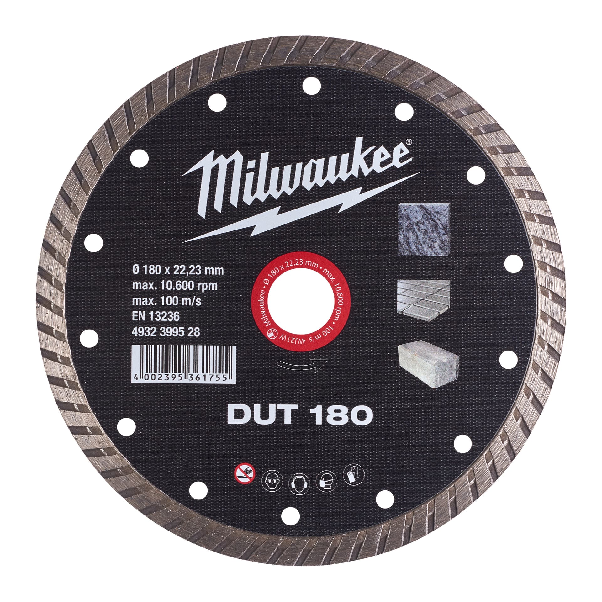 Disc diamantat DUT 180 x 22,2 mm