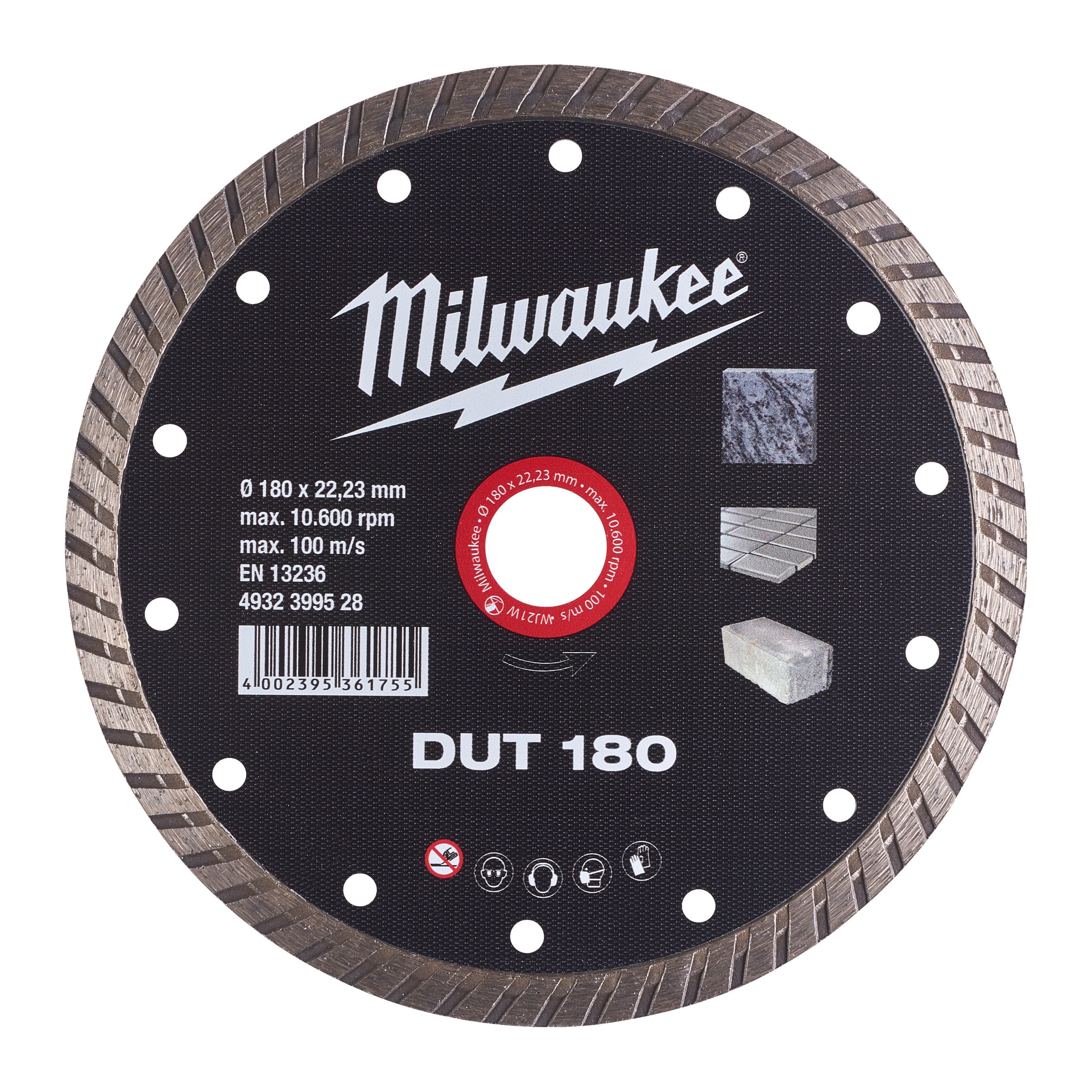 Disc diamantat DUT 180 x 22,2 mm