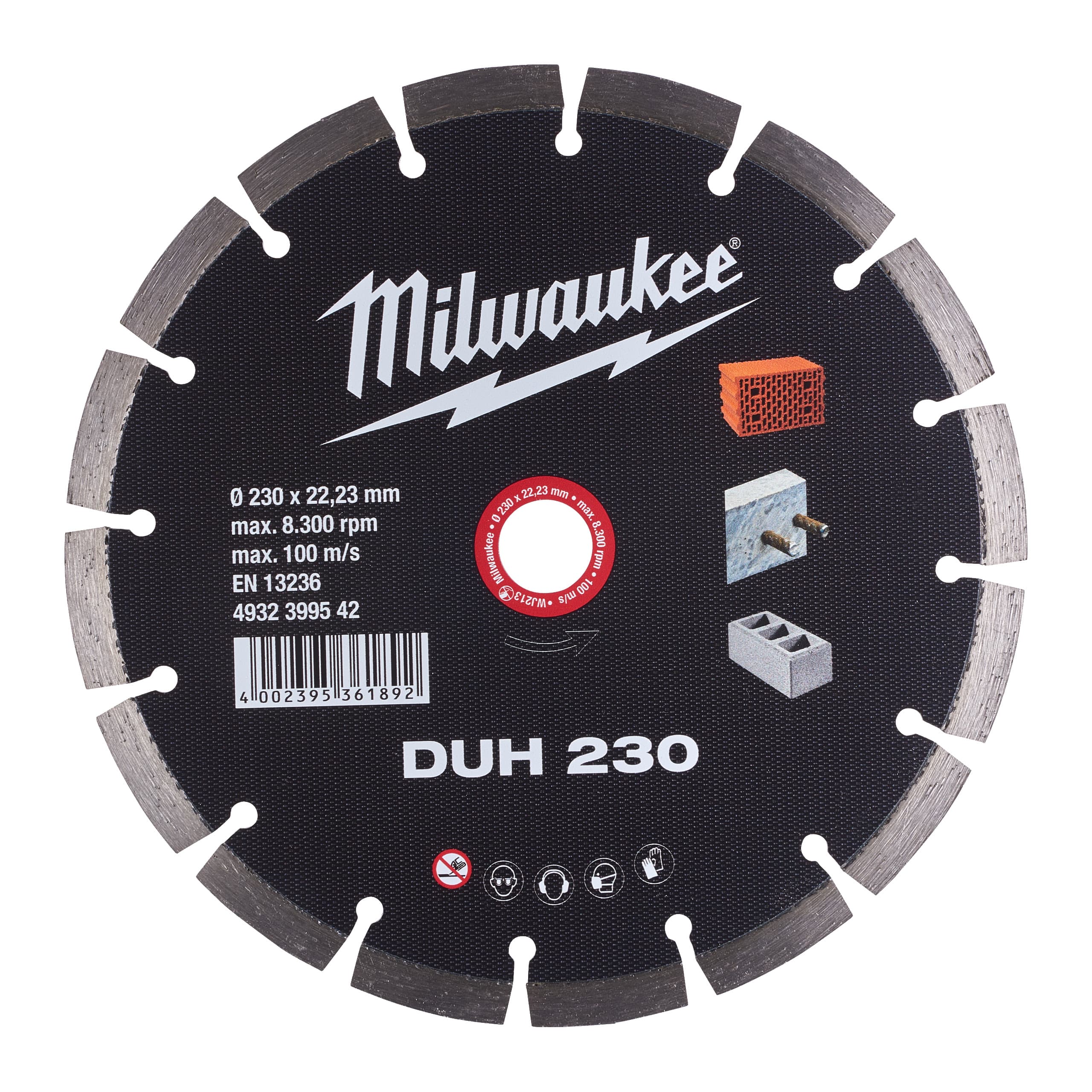 Disc diamantat DUH 230 x 22,2 mm