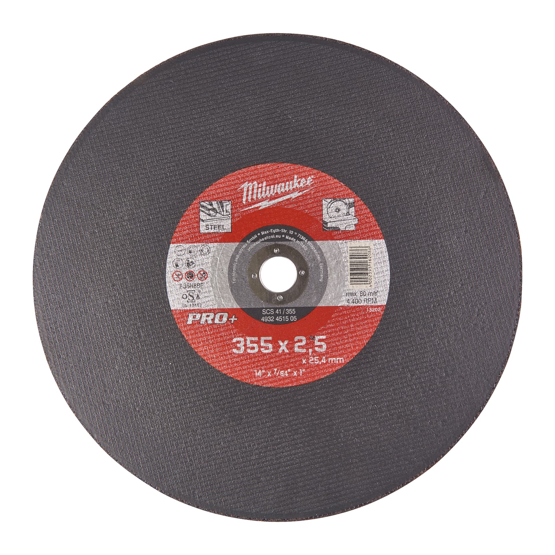 Disc pentru metal 355X2,5 PRO+