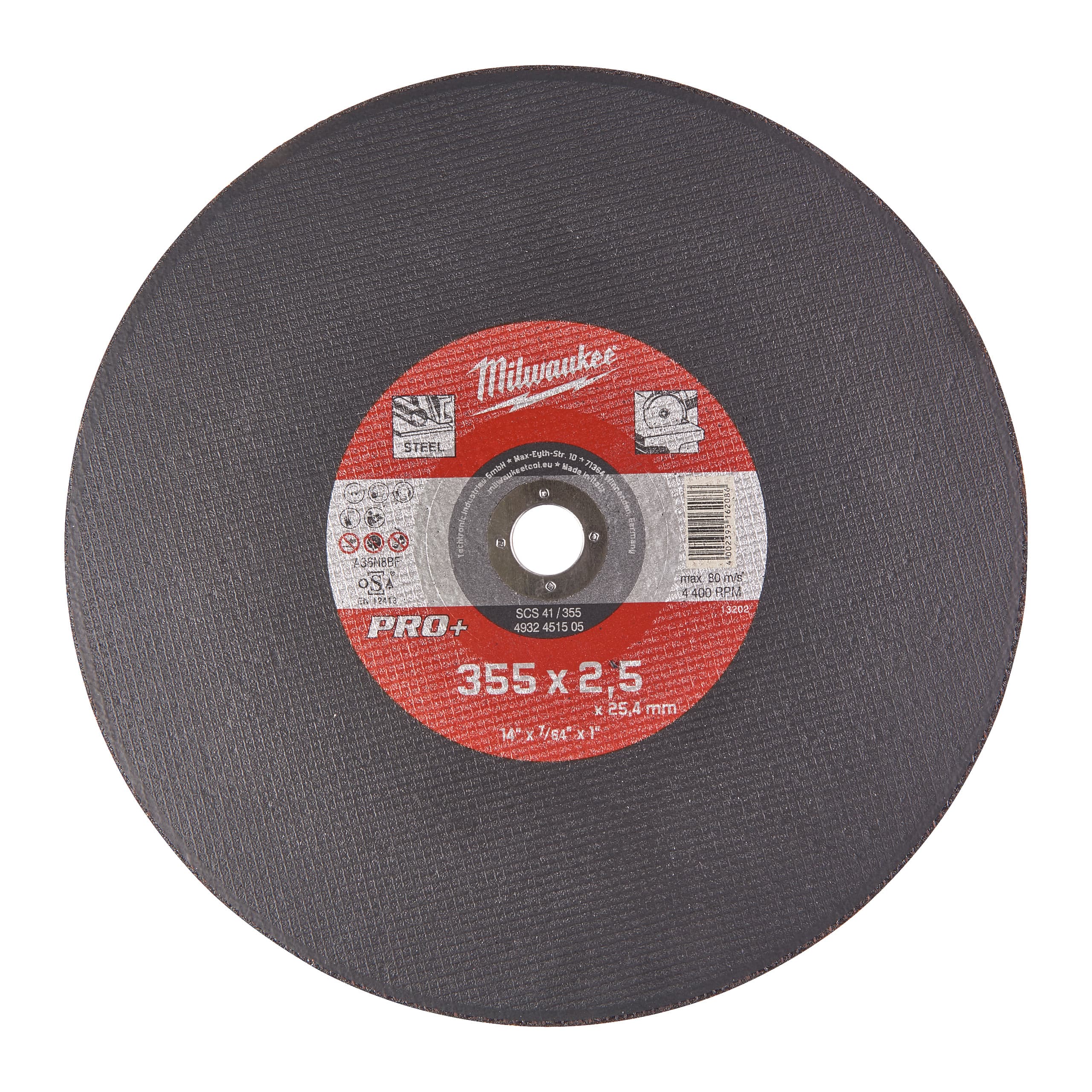 Disc pentru metal 355X2,5 PRO+