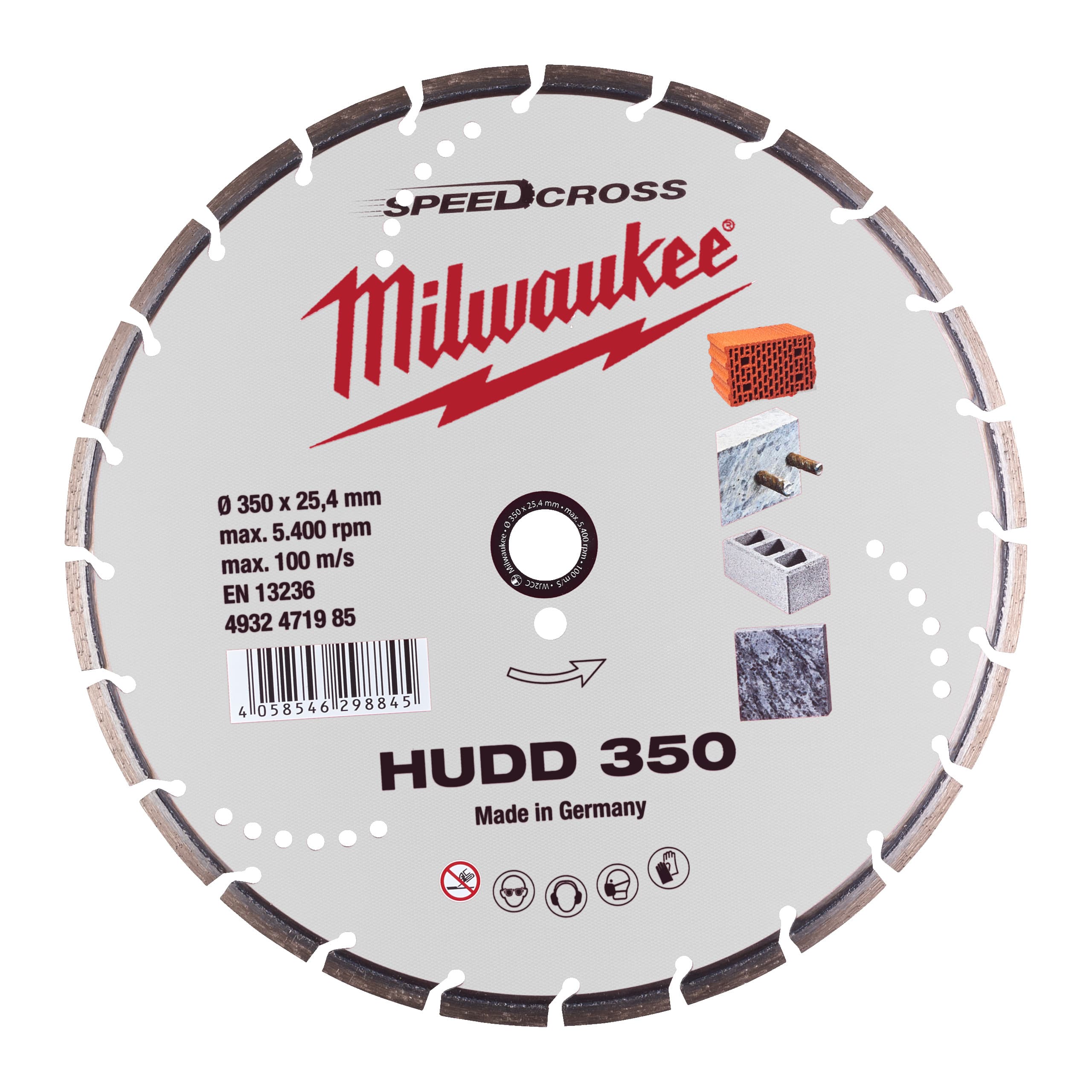 Disc Diamantat HUDD 350 HPP