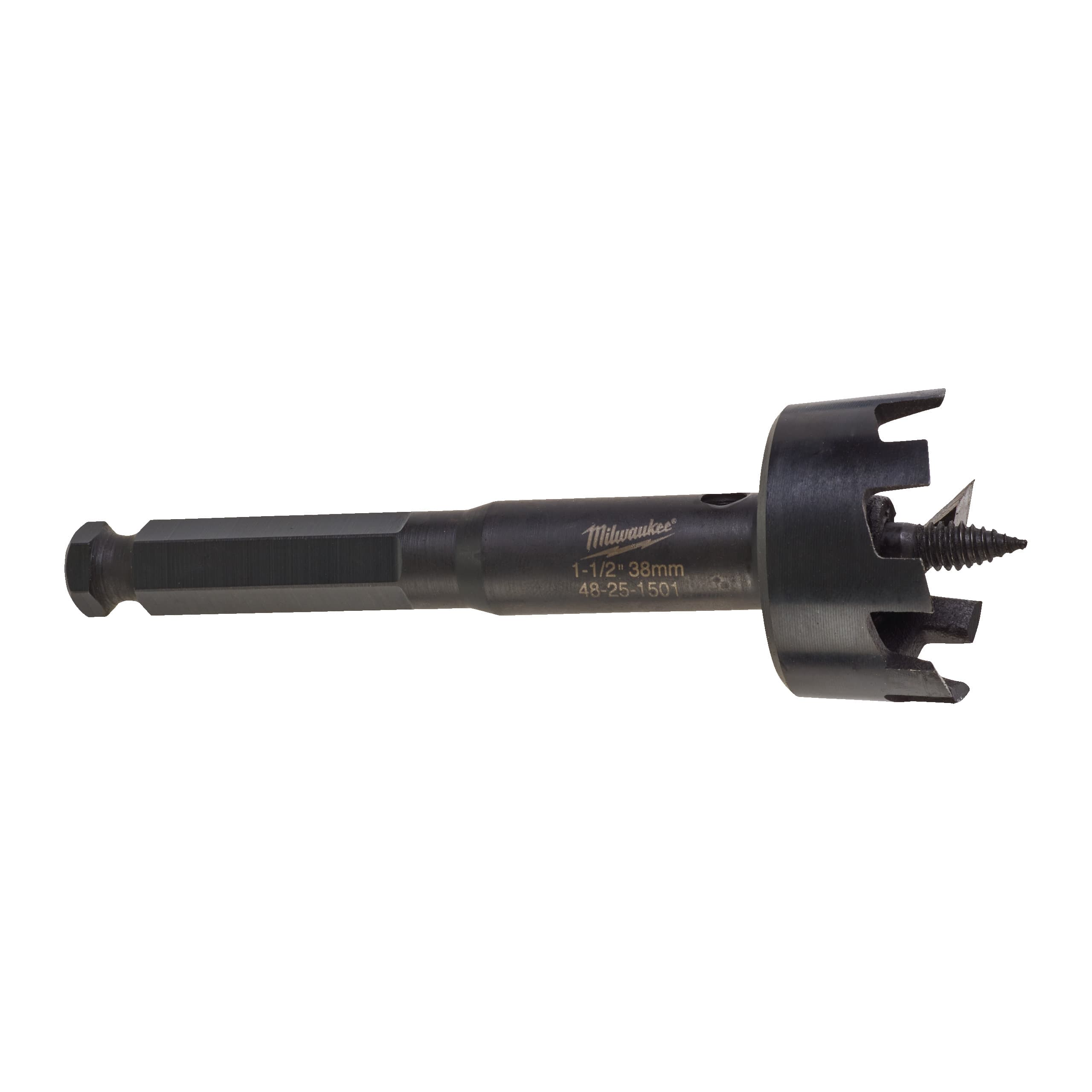 Burghiu pentru lemn autoforant 38mm, 1/4"