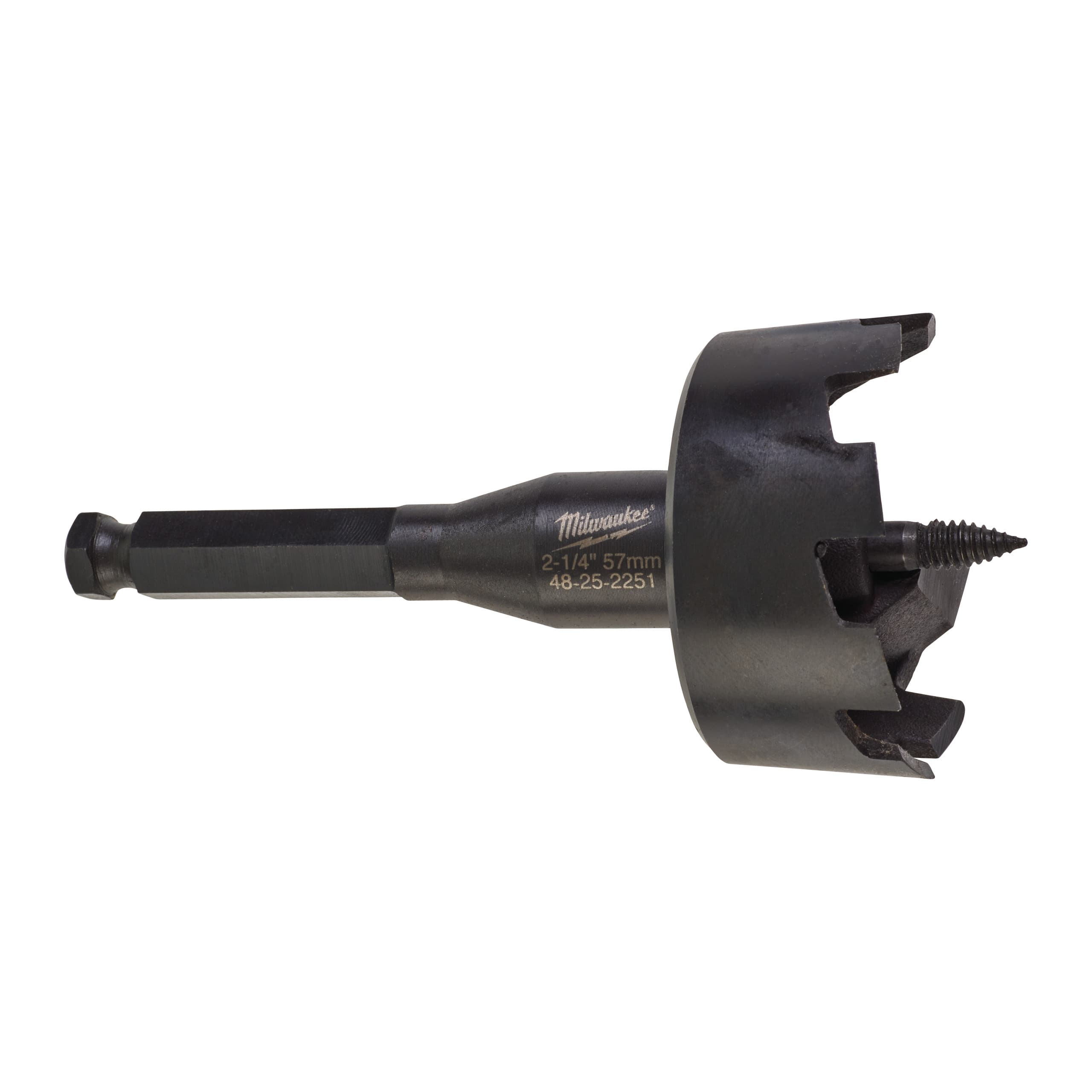 Burghiu pentru lemn autoforant 57mm, 1/4" 2