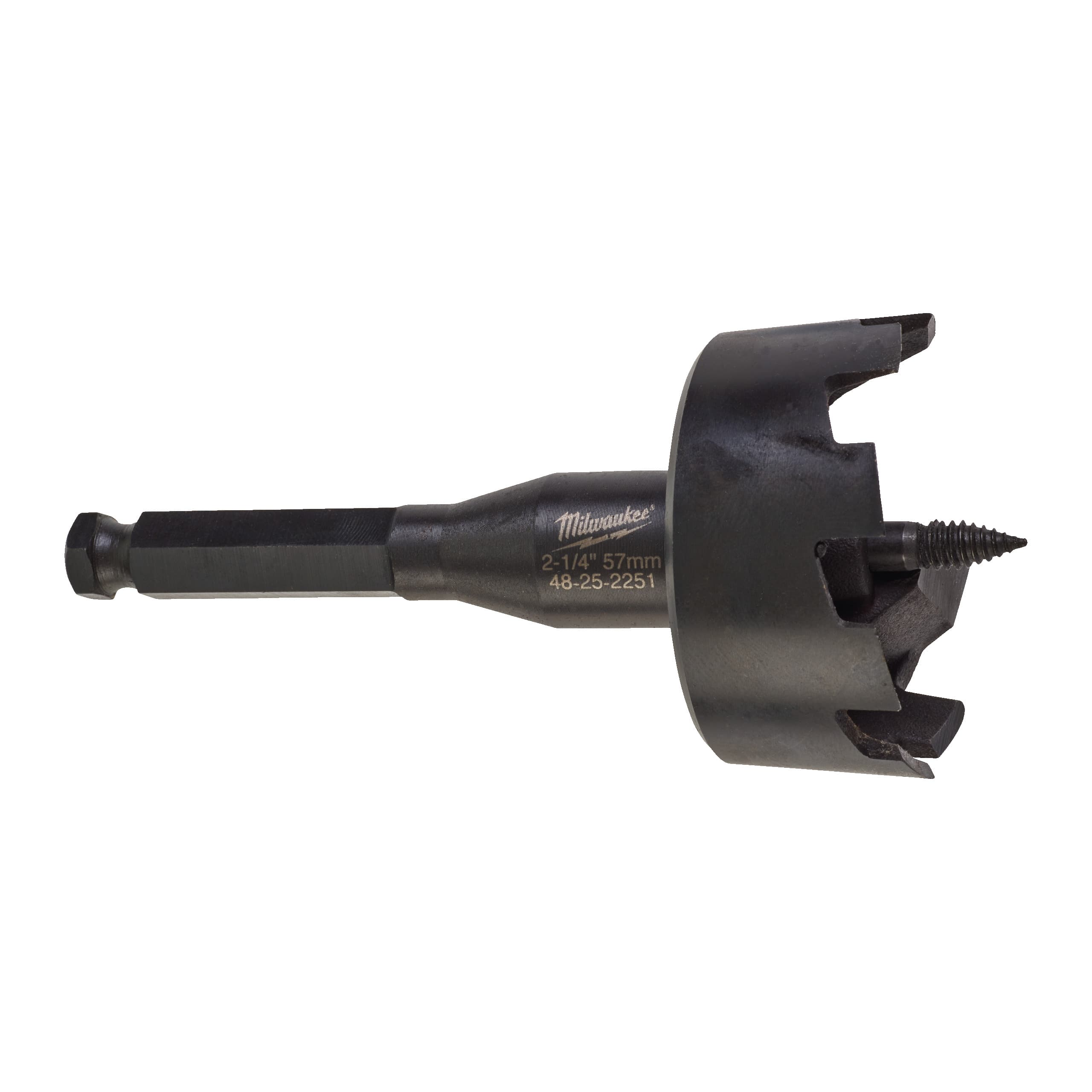 Burghiu pentru lemn autoforant 57mm, 1/4"
