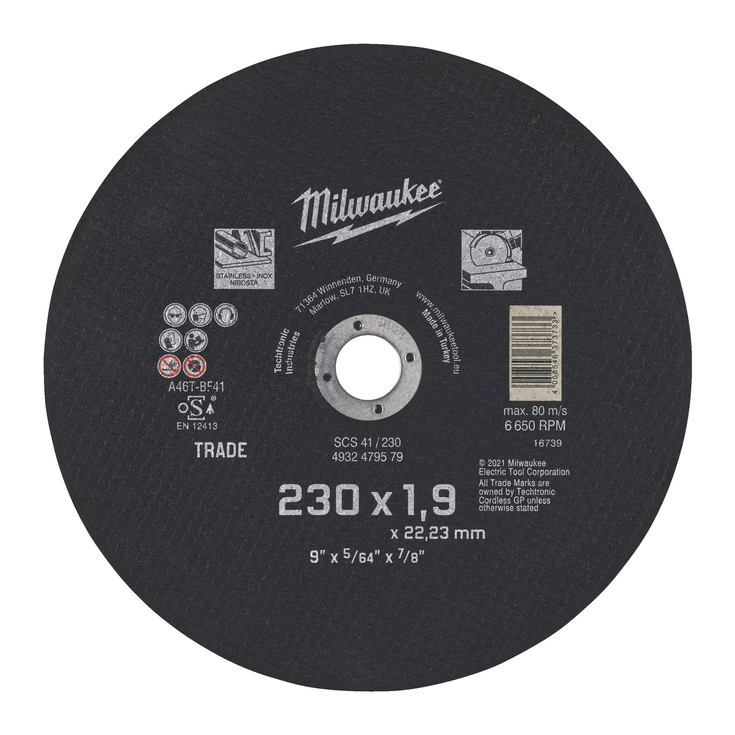 Disc debitare SCS 230X1,9