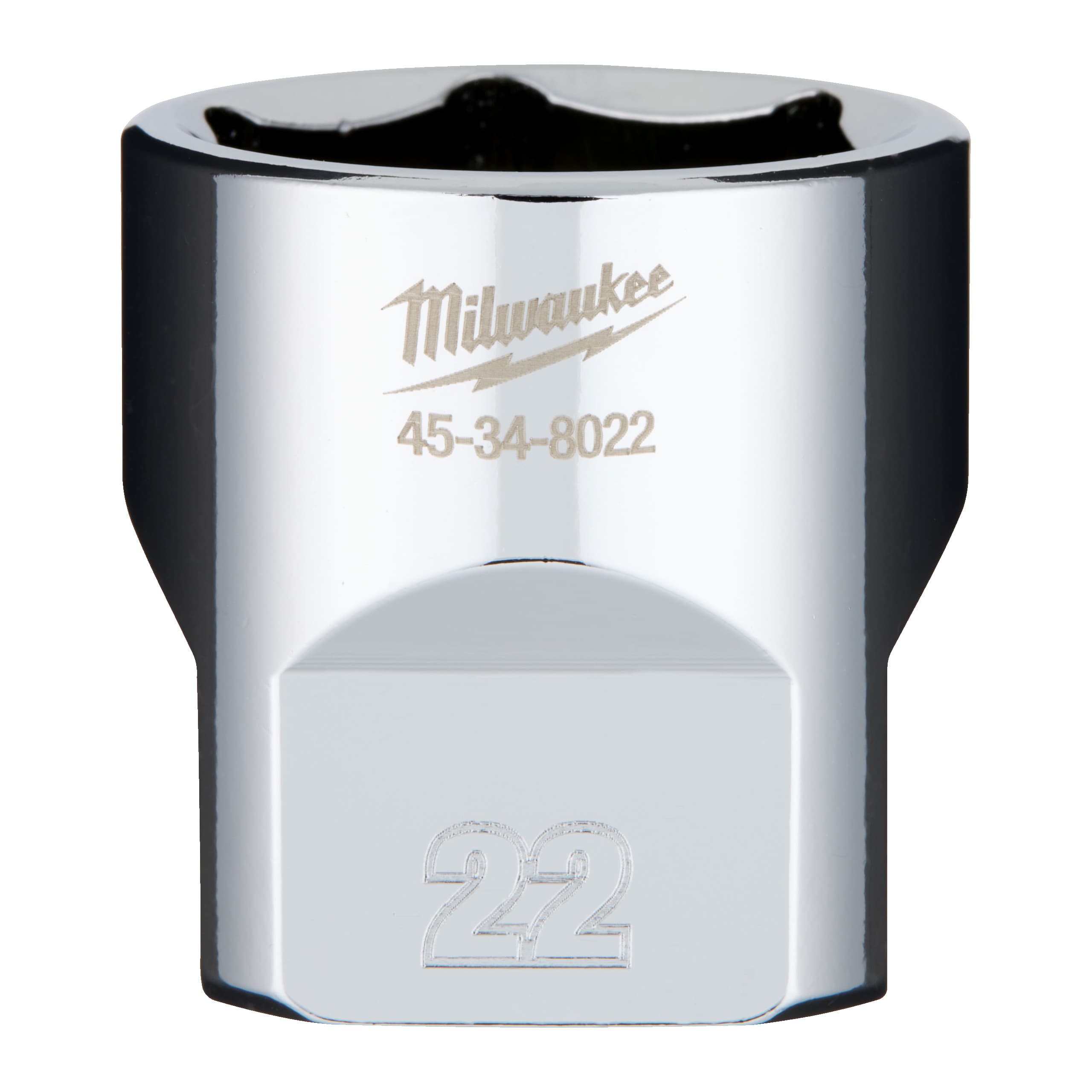 Cheie tubulară 3/8, sistem metric, 22mm, scurtă