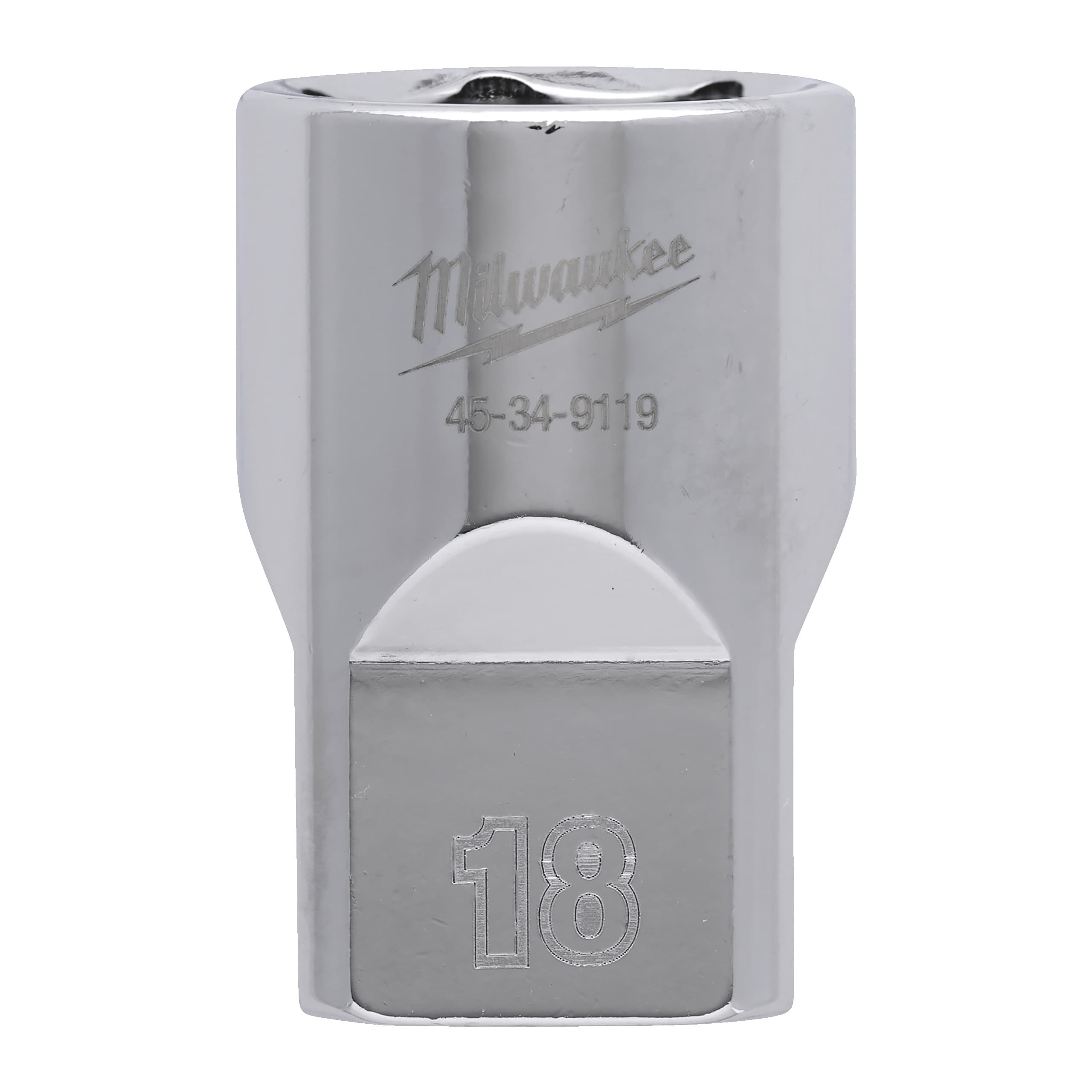 Cheie tubulară 1/2, sistem metric, 18mm, scurtă