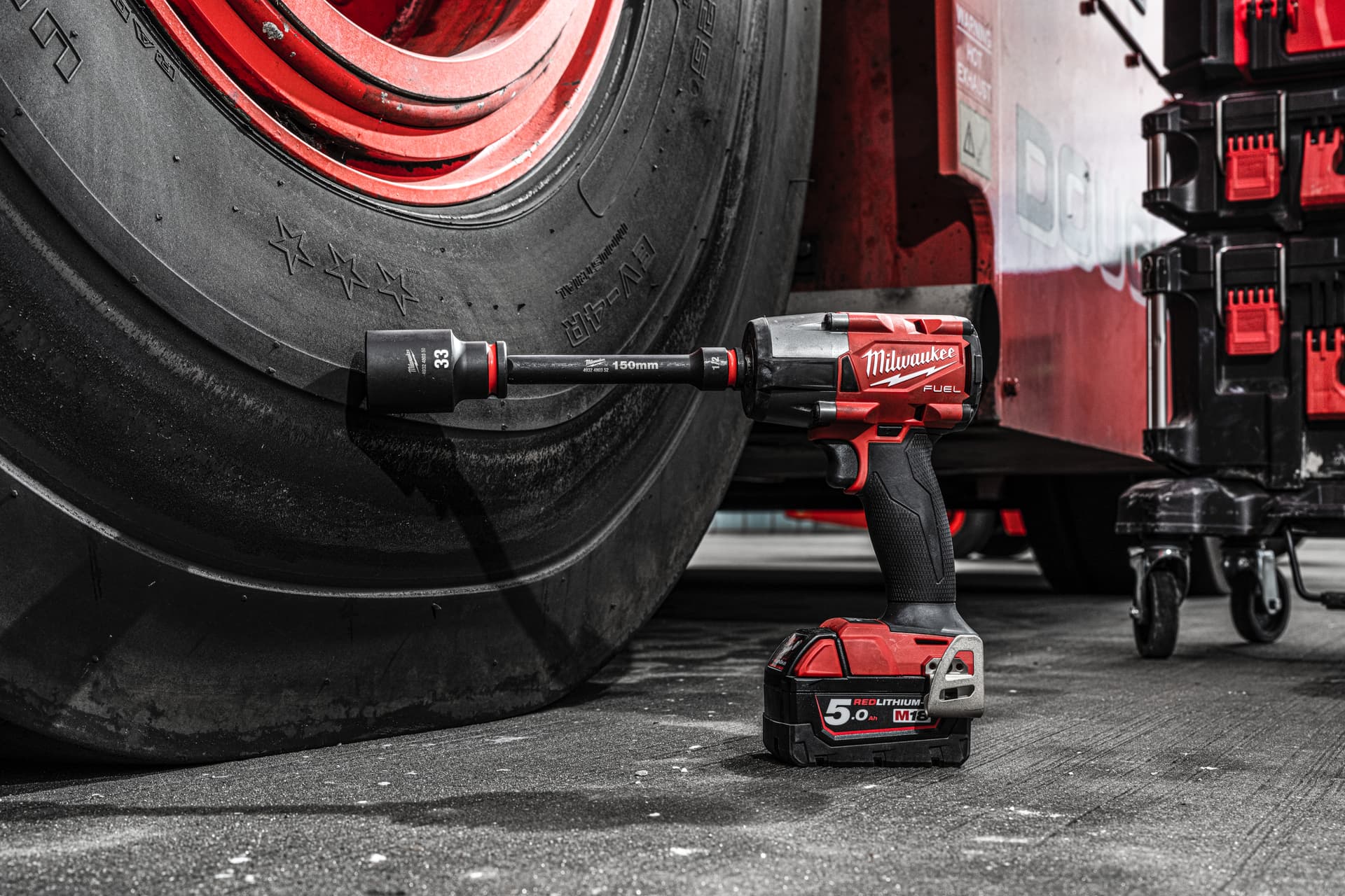 Cheie tubulară de impact ShW 1/2, scurtă - 9mm 2