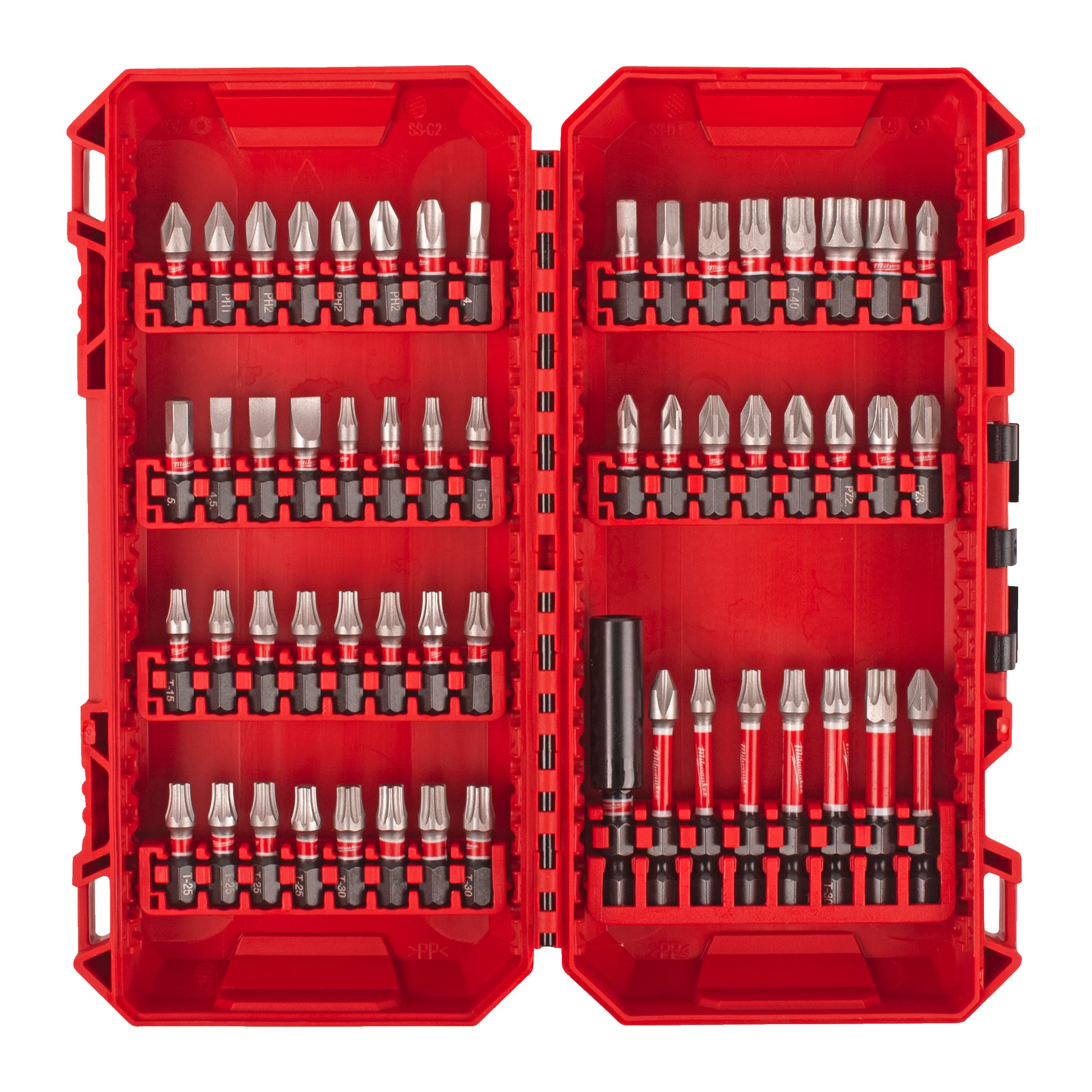Set 56 bucăți biți SHOCKWAVE IMPACT DUTY