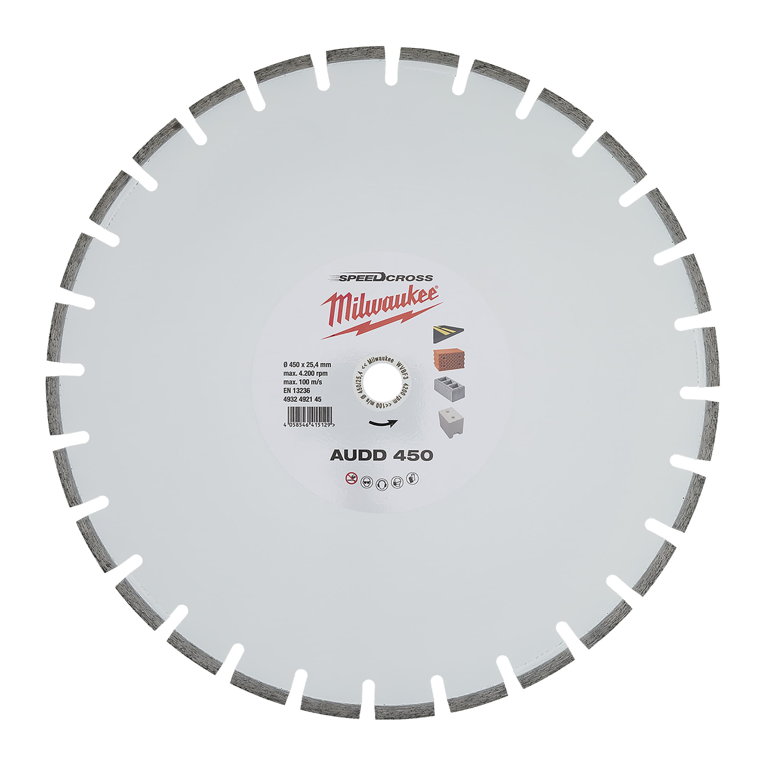 Disc diamantat Speedcross AUDD 450MM