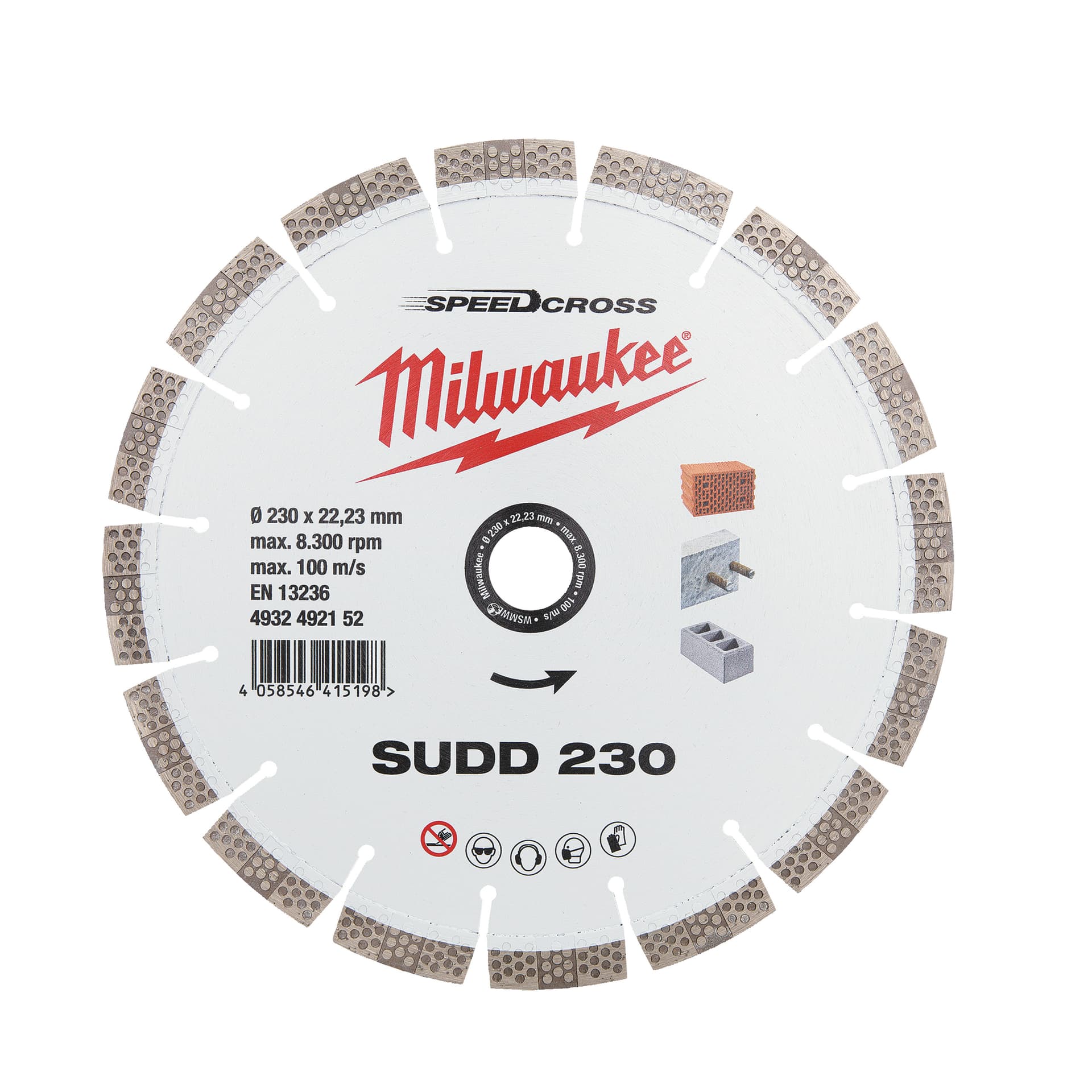 Disc diamantat Speedcross SUDD 230mm