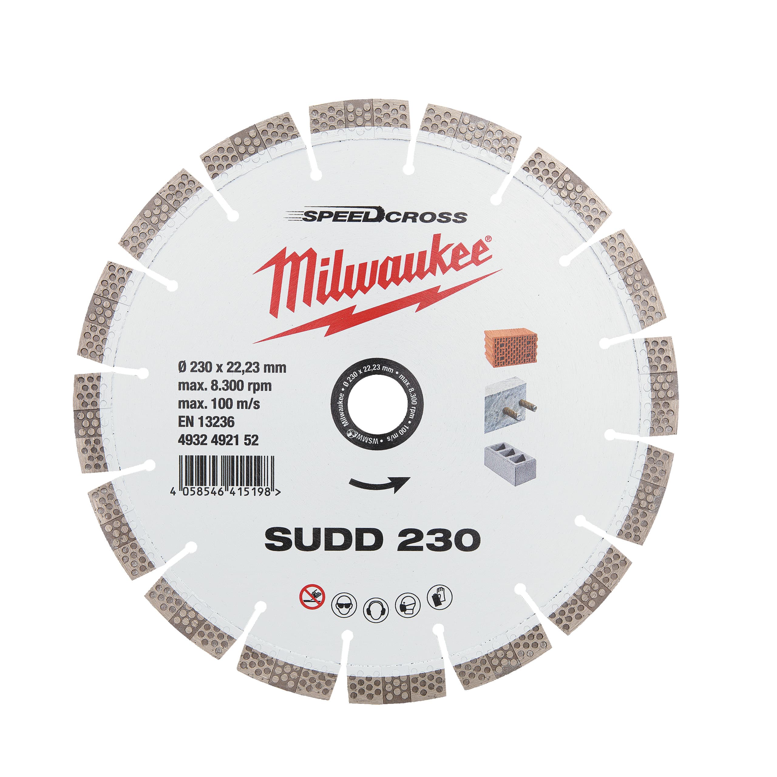 Disc diamantat Speedcross SUDD 230mm