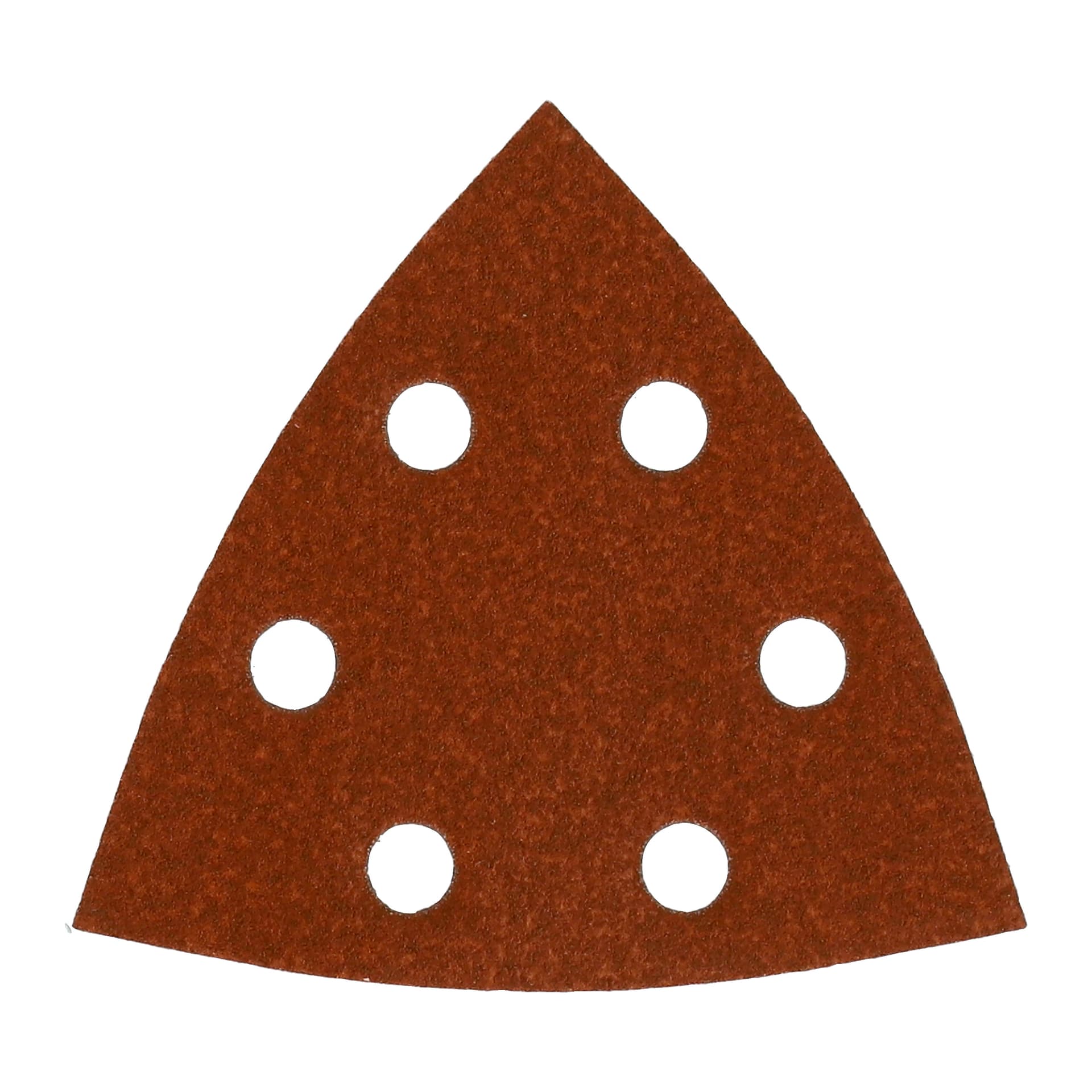 Hârtie abrazivă delta 93x93, 6 găuri, gran 80, 10 buc, 10 bucăți