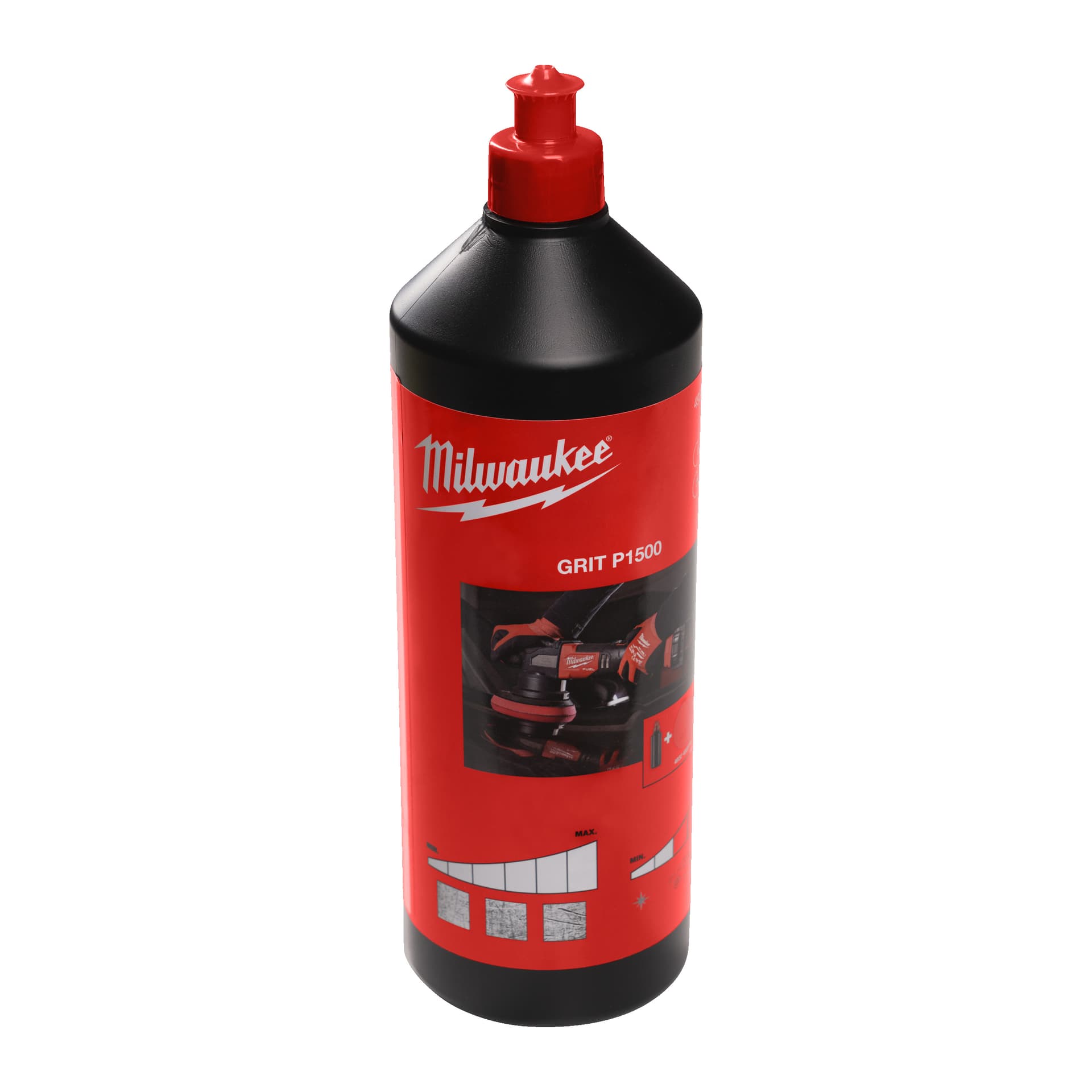 Pastă pentru lustruit, Roșie, Grosiera, 1L 2