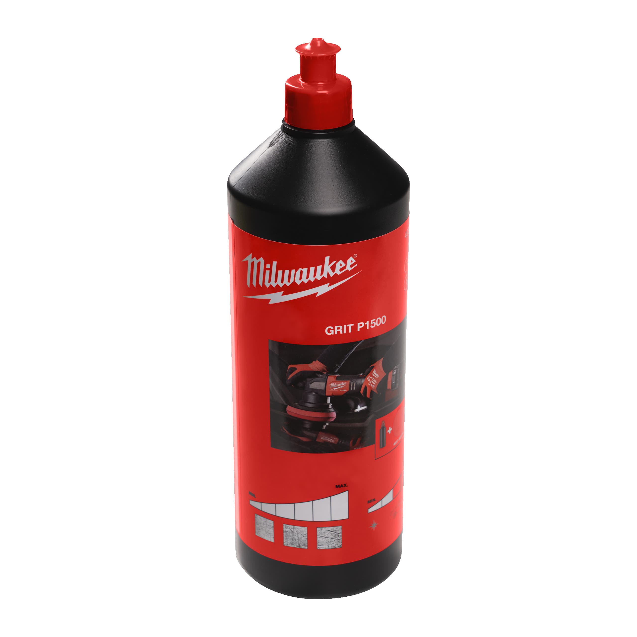 Pastă pentru lustruit, Roșie, Grosiera, 1L 2
