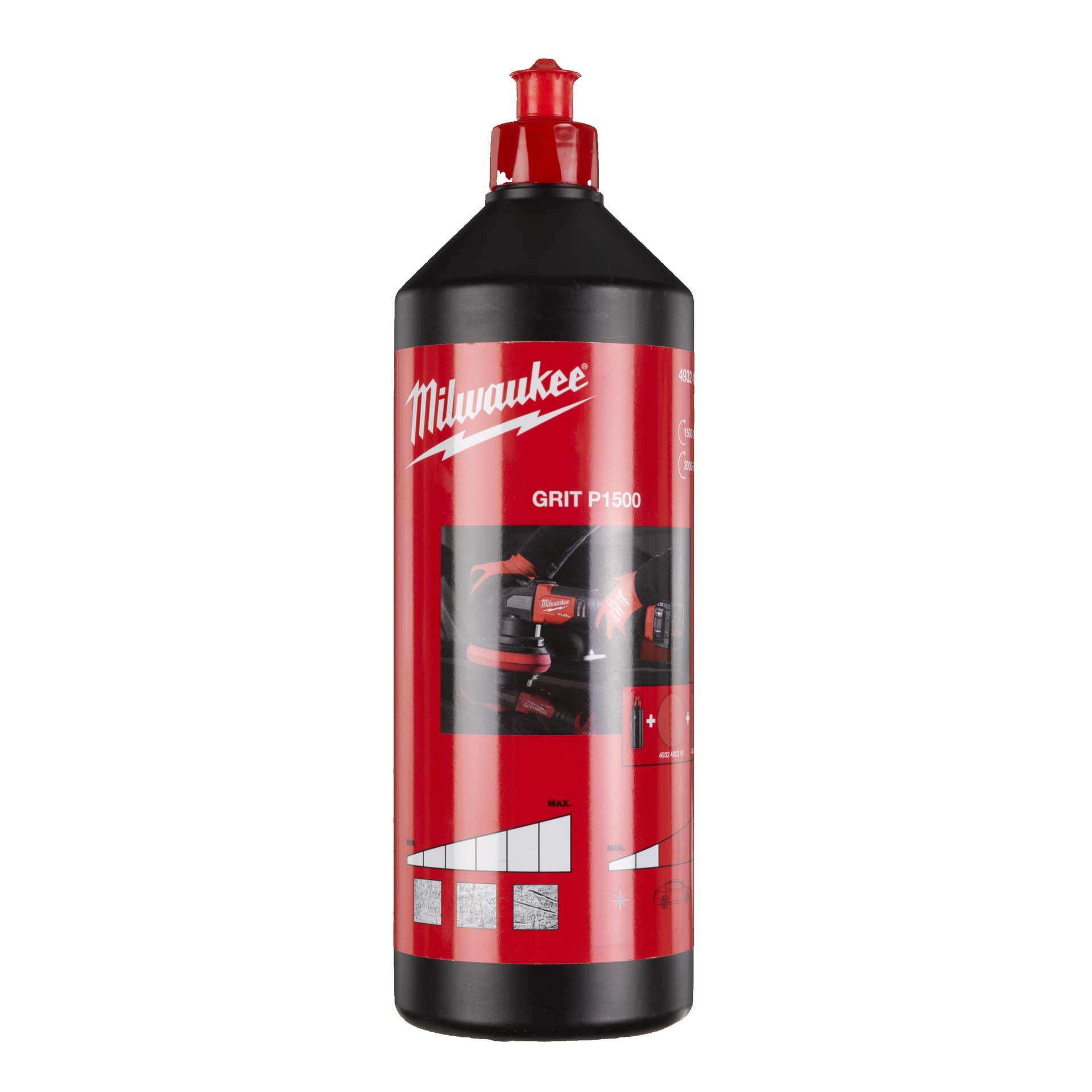 Pastă pentru lustruit, Roșie, Grosiera, 1L